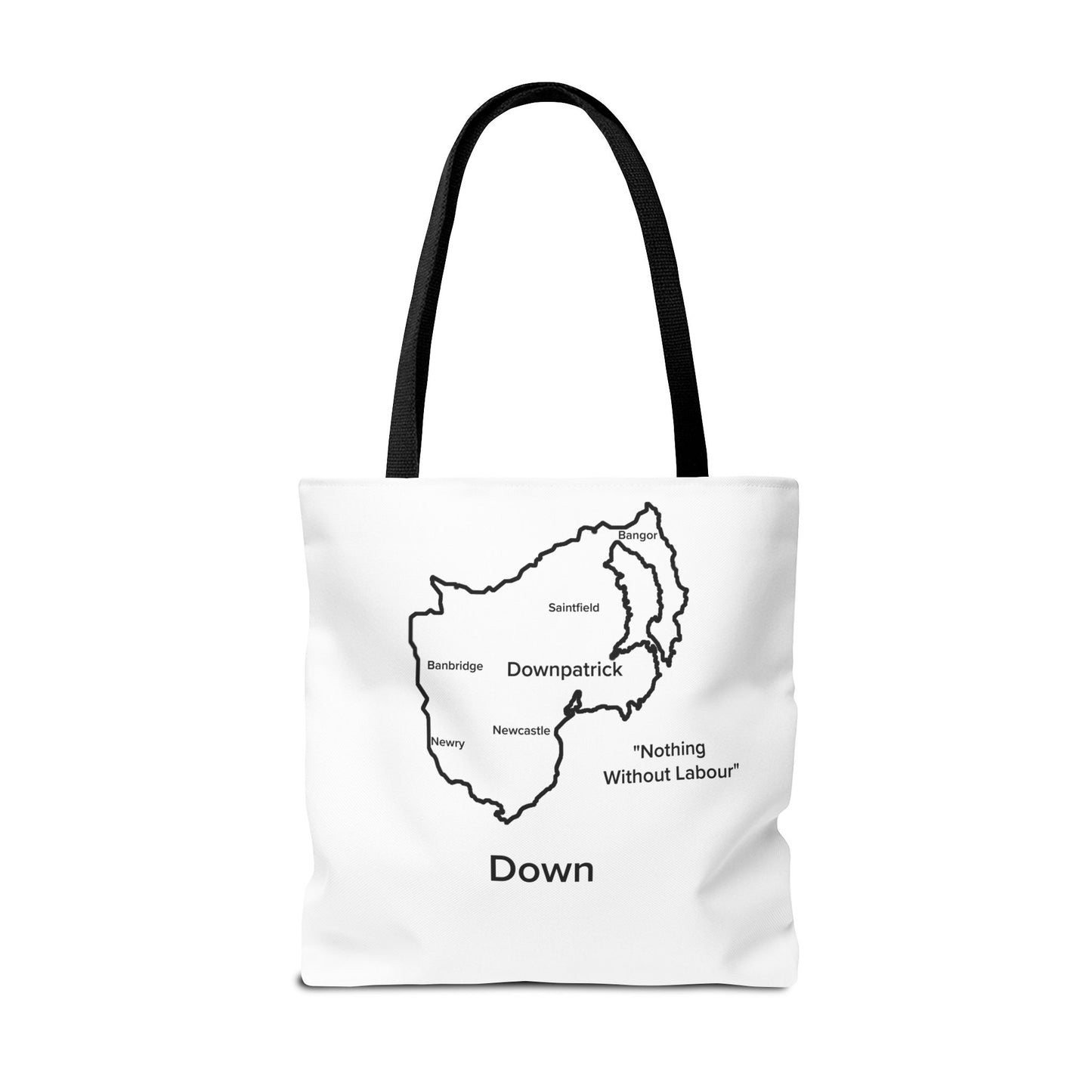 Down Tote Bag White Edition