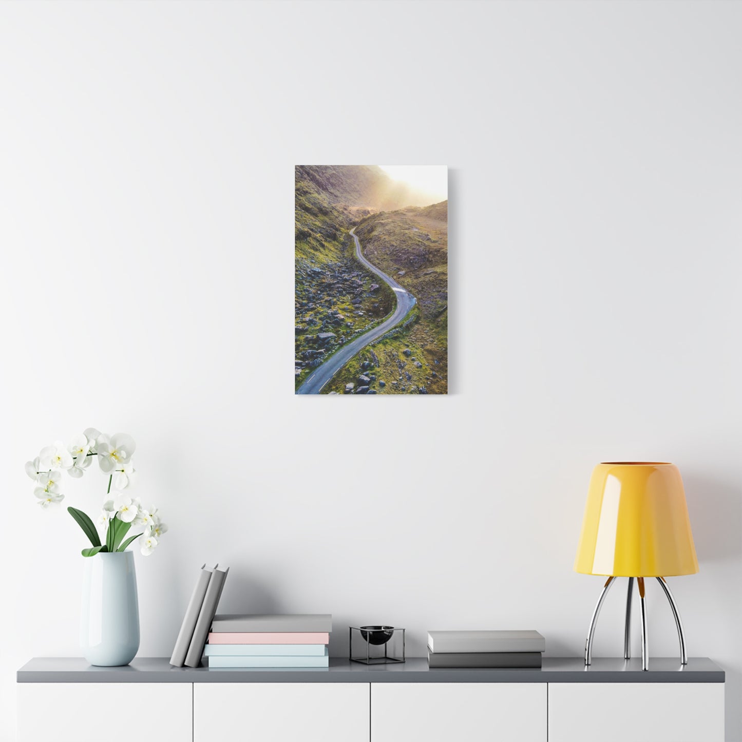 Valley Road Matte Canvas, Stretched, 1.25"
