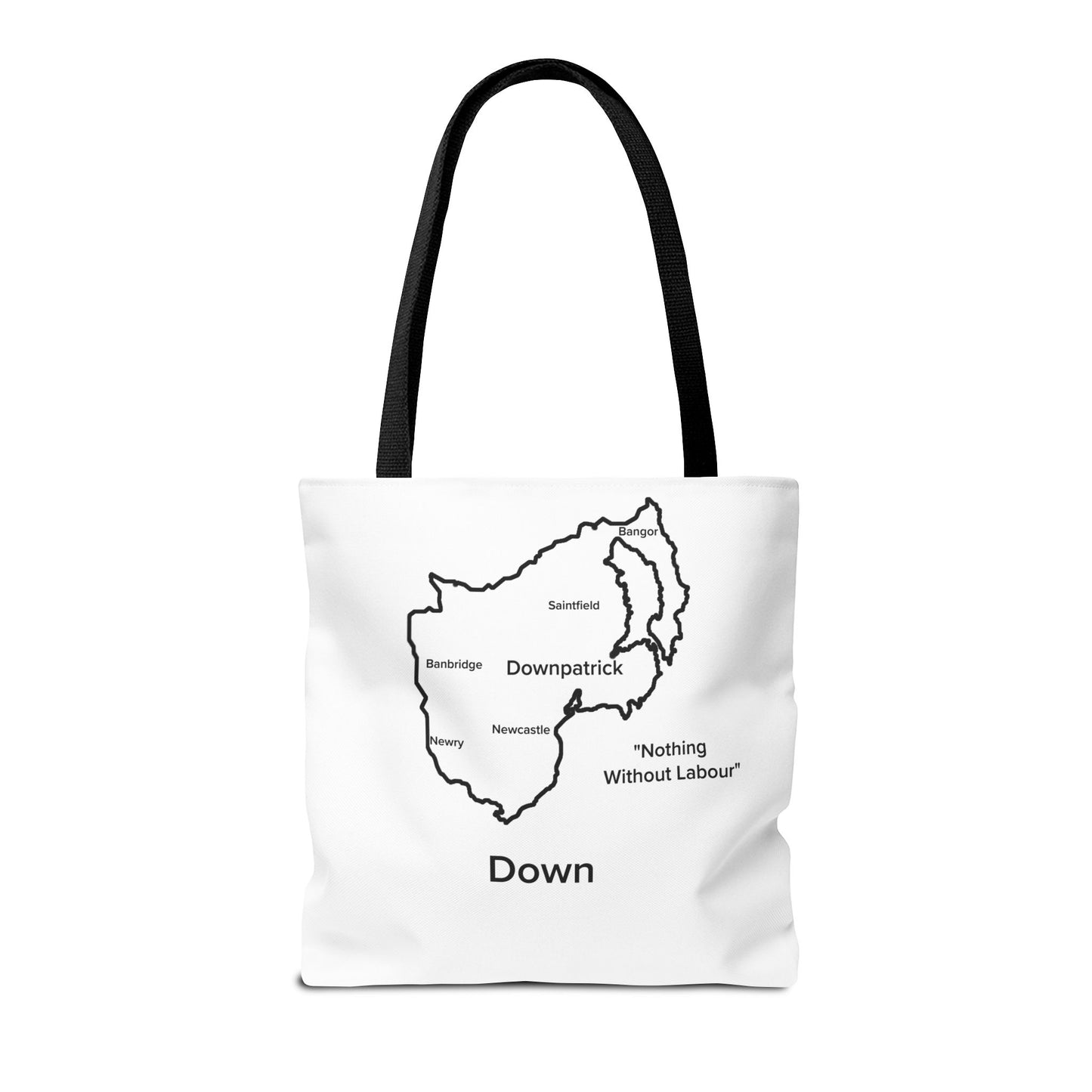 Down Tote Bag White Edition