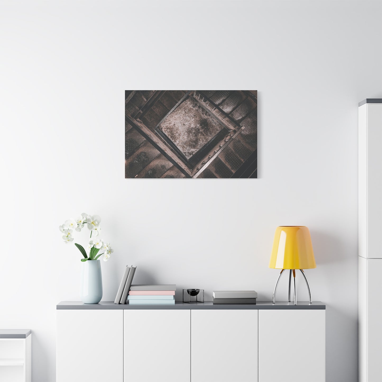 Stairs to Demon World Matte Canvas, Stretched, 1.25"