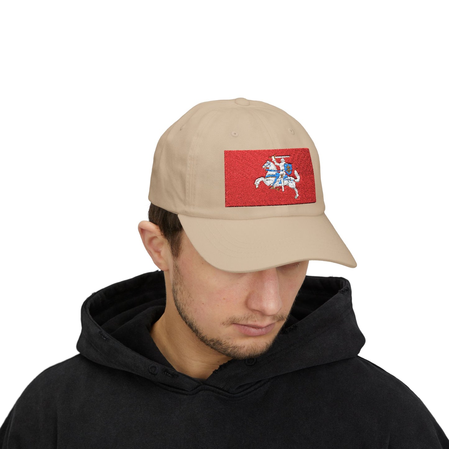 Vytis Classic Dad Cap with Knight Flag Design - Casual Style for Every Occasion