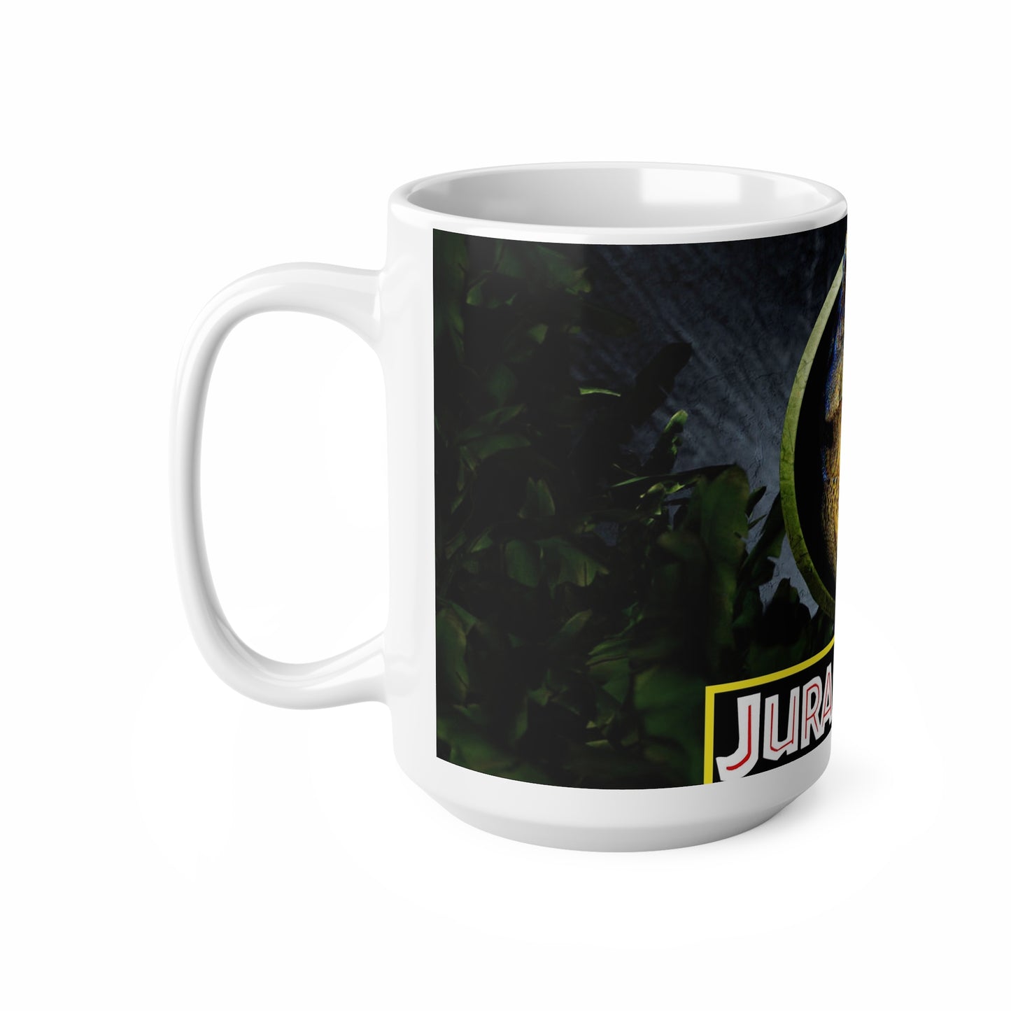 Jurassic Park Ceramic Coffee Mug - 11oz & 15oz - Perfect for Dinosaur Lovers