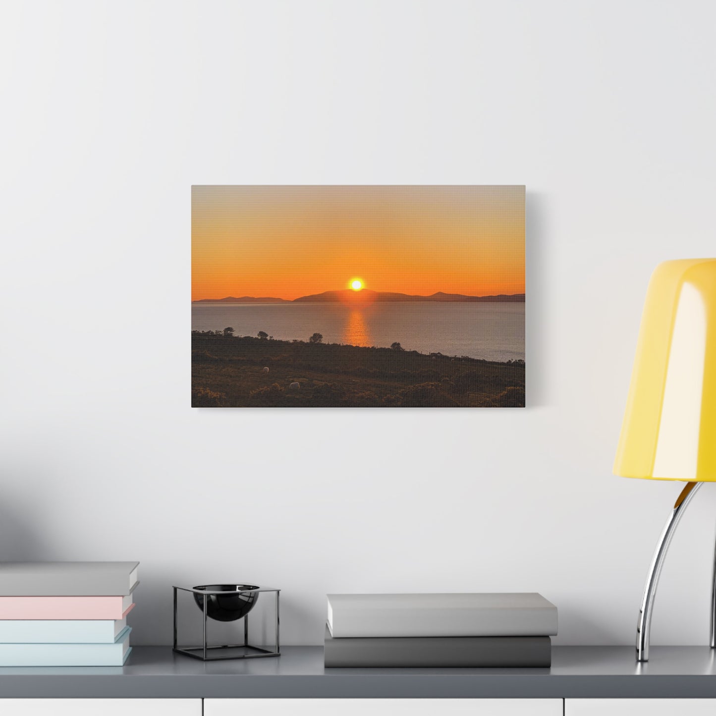 Sunset Ring of Kerry Matte Canvas, Stretched, 1.25"