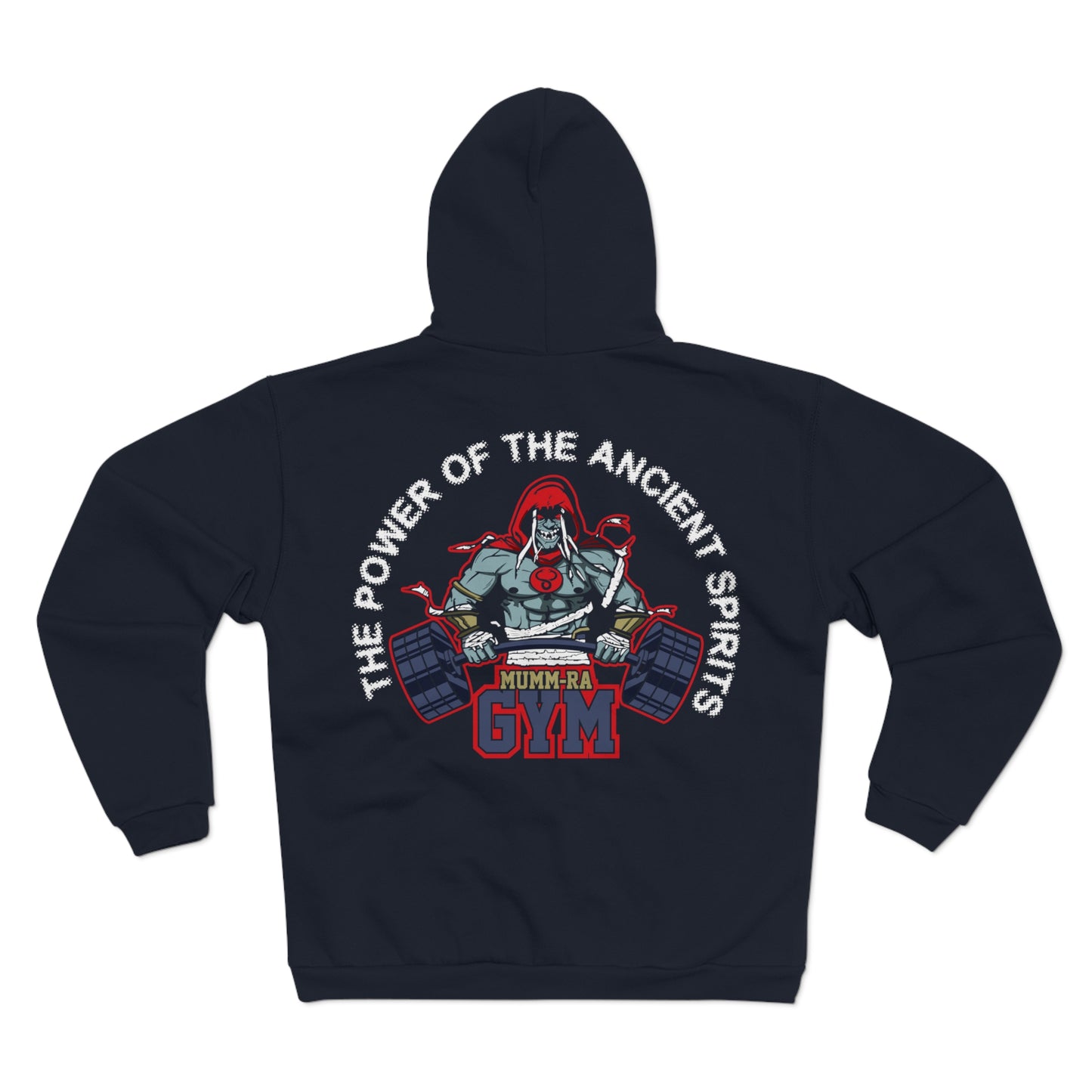 Gym Power Unisex Hooded Zip Sweatshirt