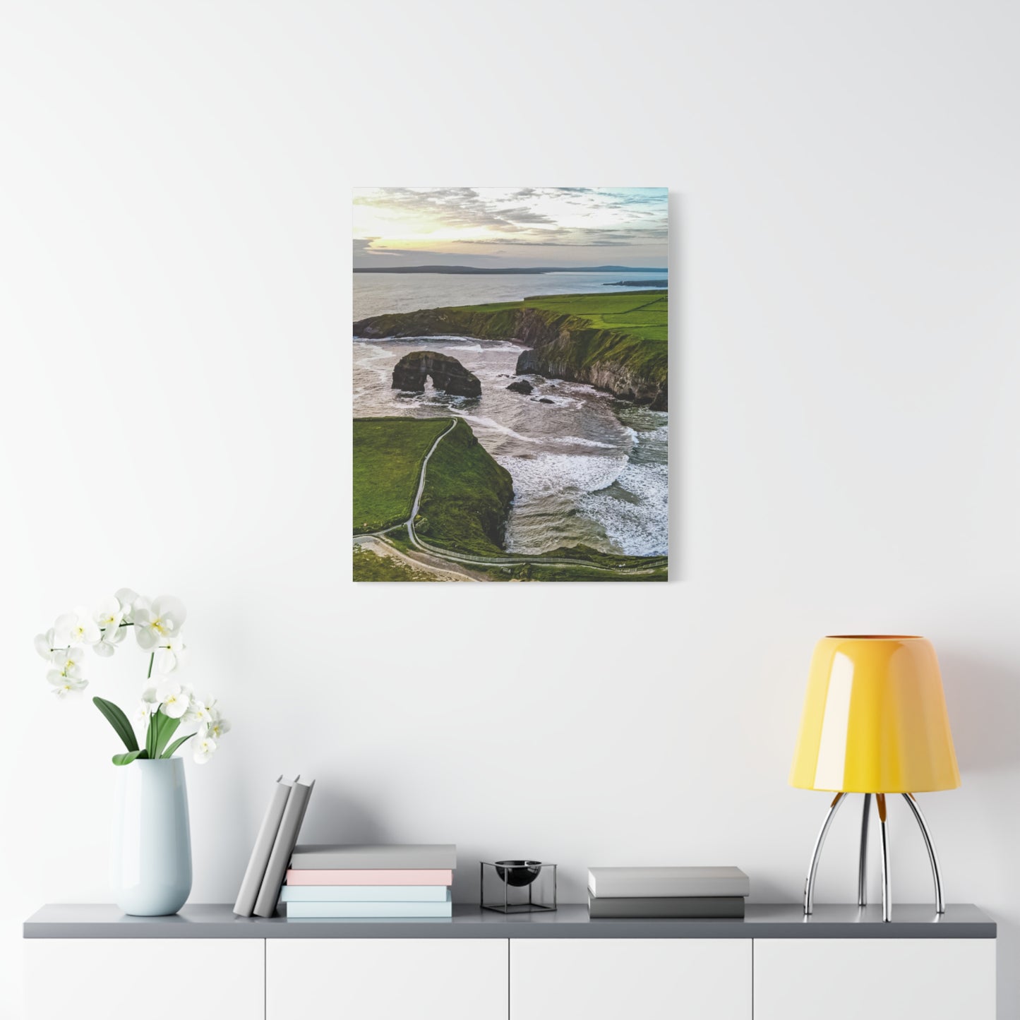 Virgin Rock Ballybunion Matte Canvas, Stretched, 1.25"