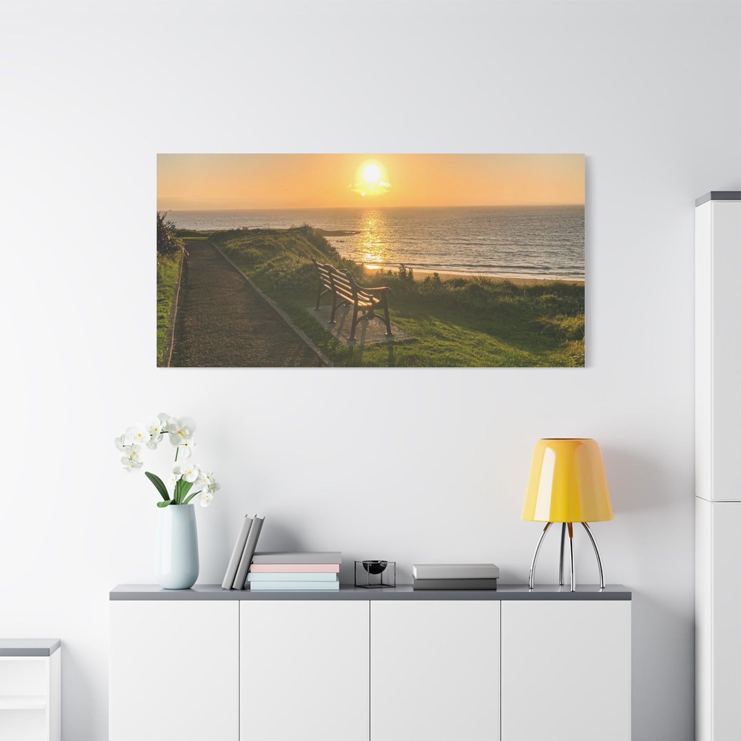 Sunset in Ballybunion 2 Matte Canvas, Stretched, 1.25"