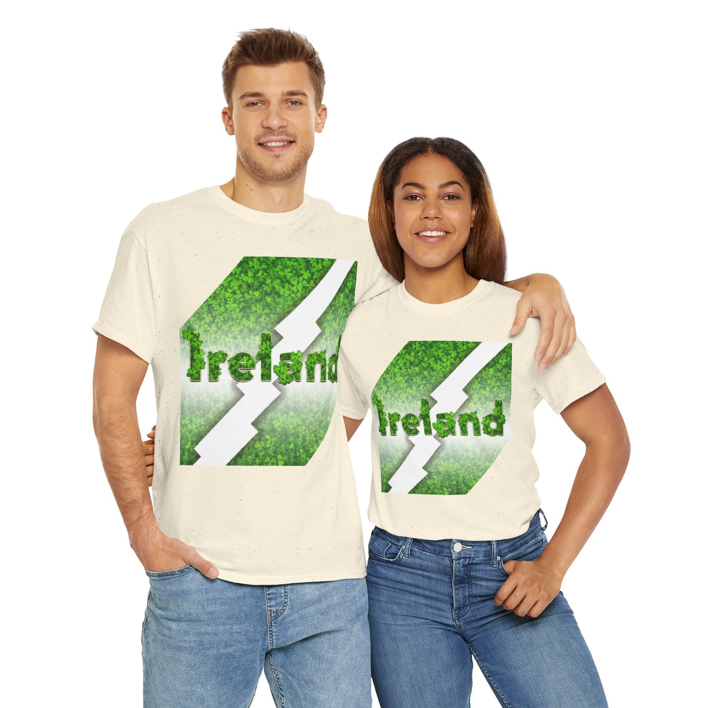 Eire Green Unisex Heavy Cotton Tee