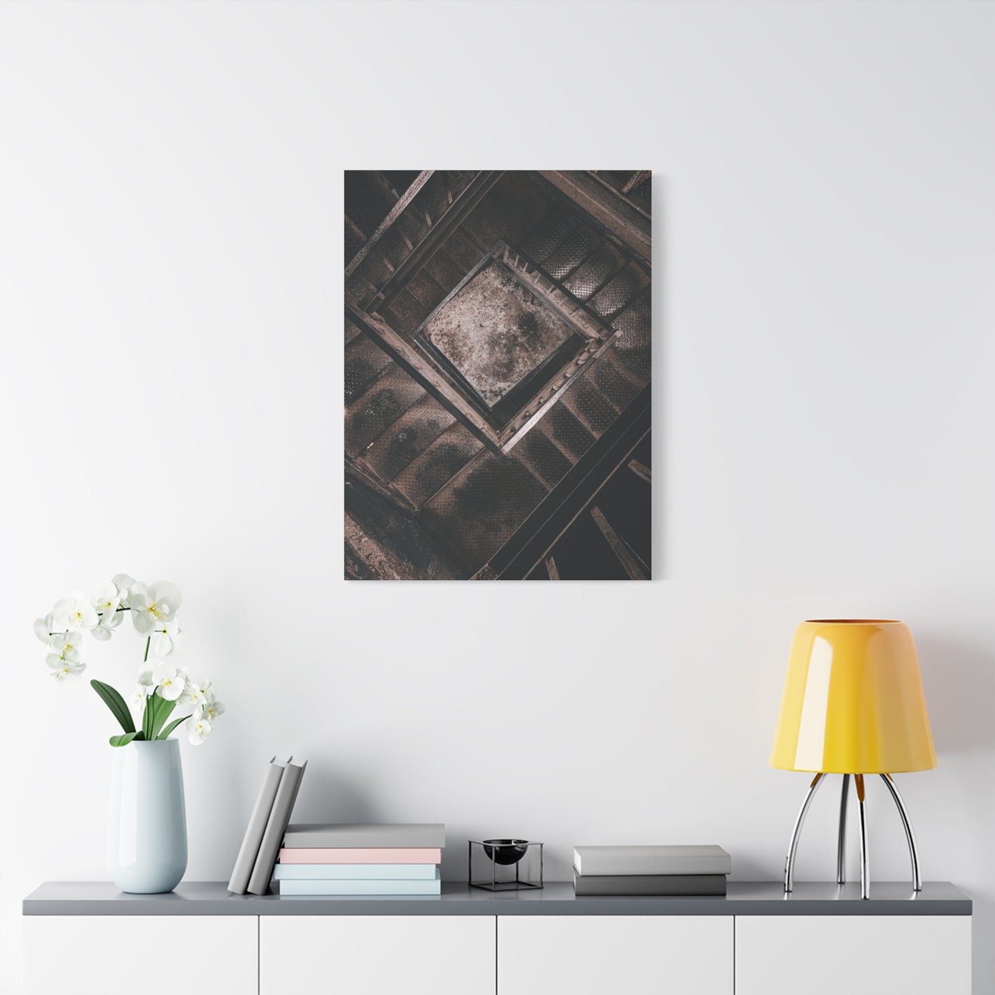 Stairs to Demon World Matte Canvas, Stretched, 1.25"