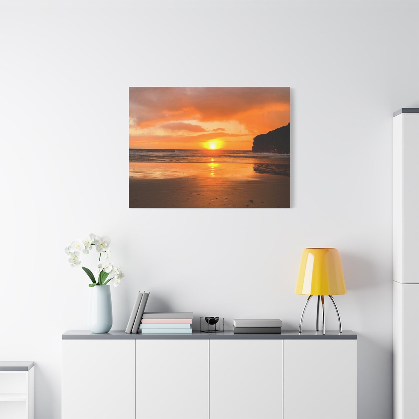 Sunset in Ballybunion Matte Canvas, Stretched, 1.25"