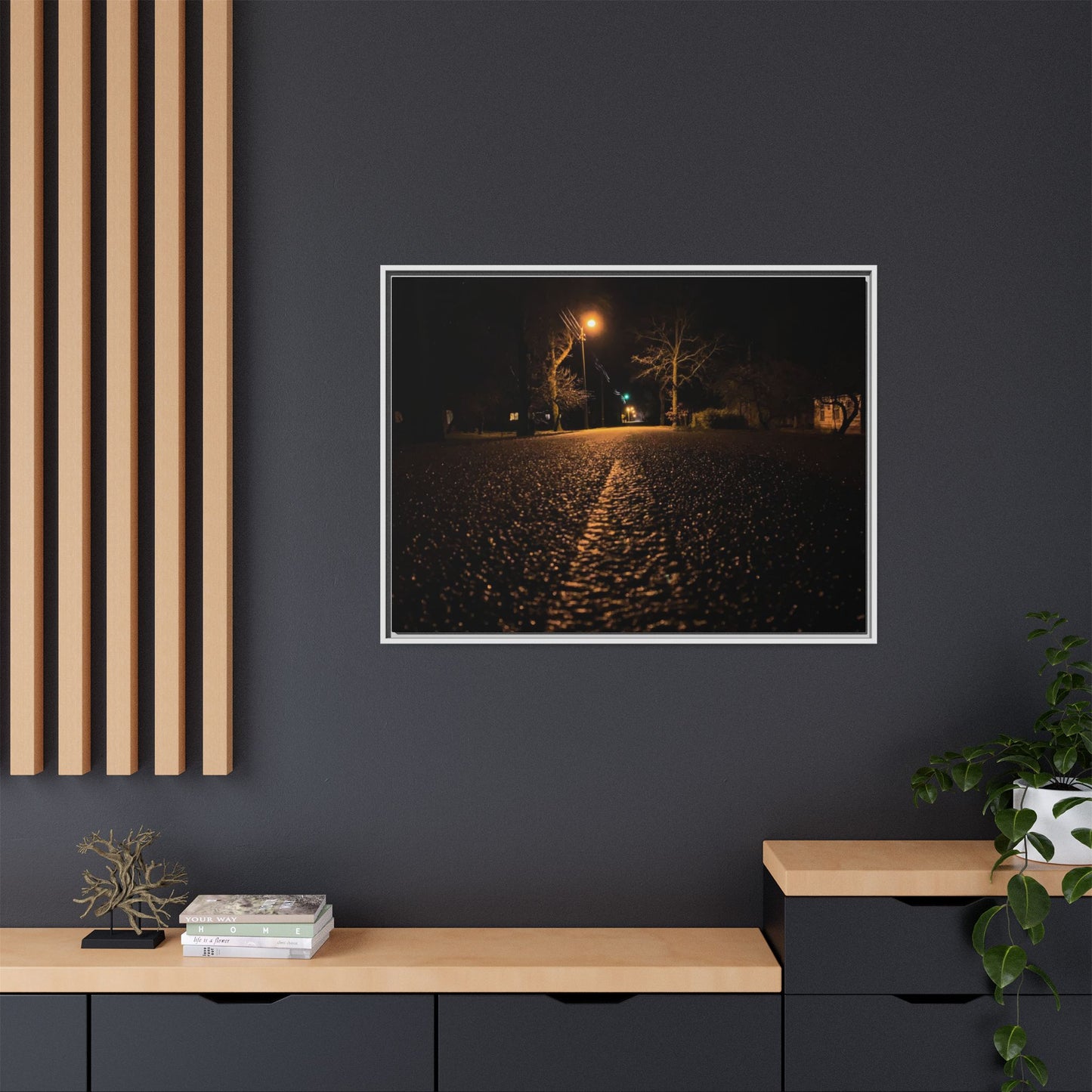 Stungiai Lithuania Matte Canvas, Framed (Multi-color)