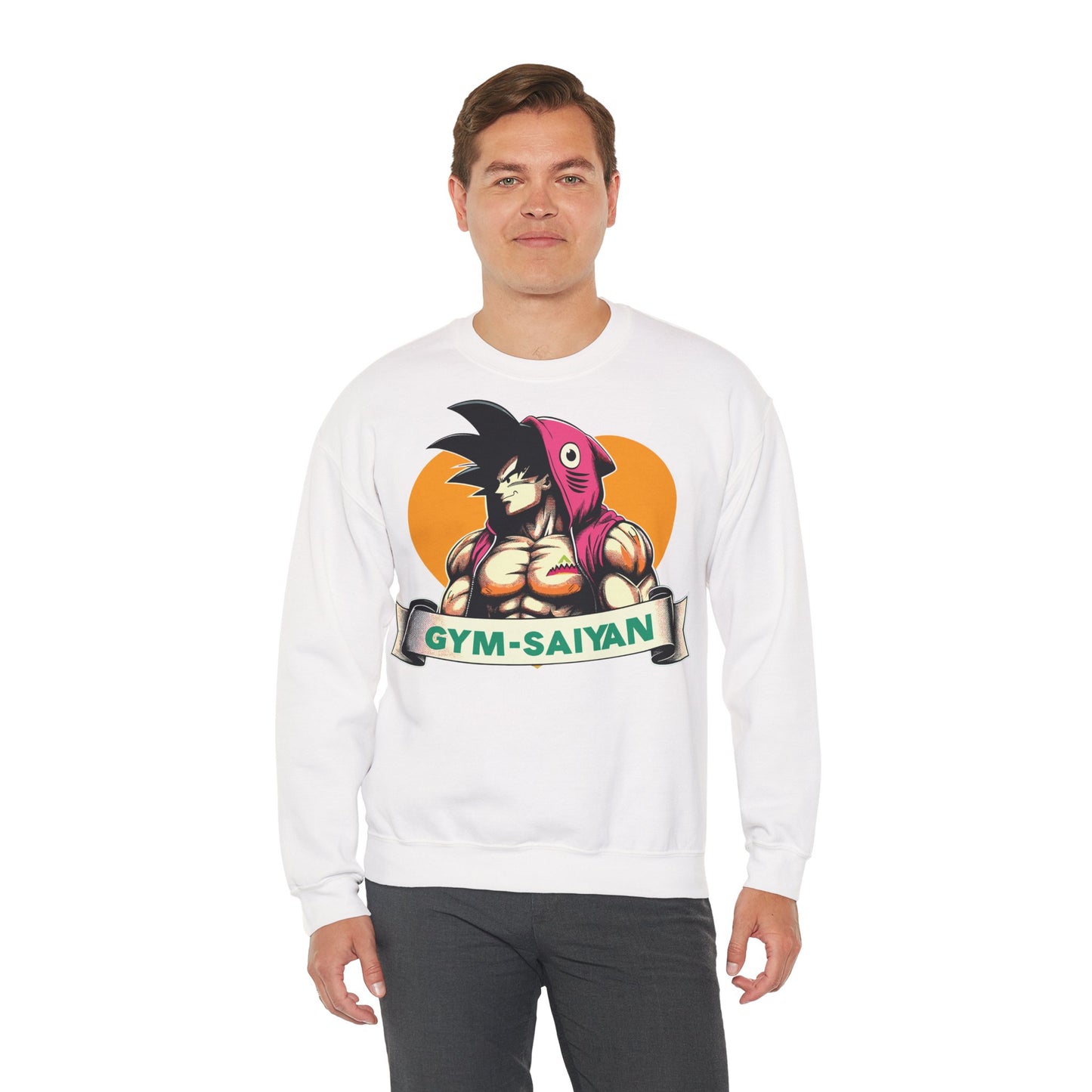 Gym Saiyan Unisex Sweatshirt - Perfect for Fitness Enthusiasts