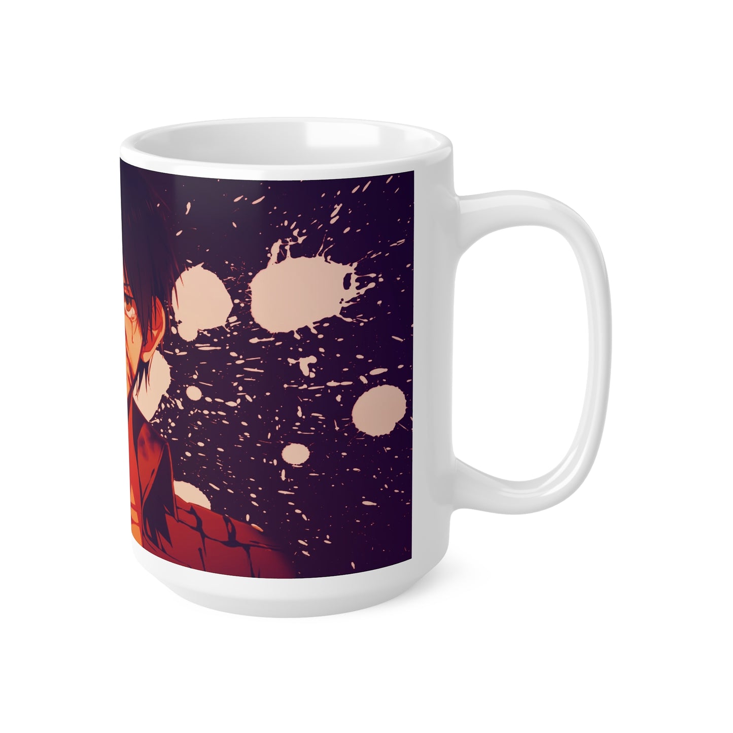 Anime-Inspired Ceramic Coffee Cup – 11oz & 15oz with Unique Character Design