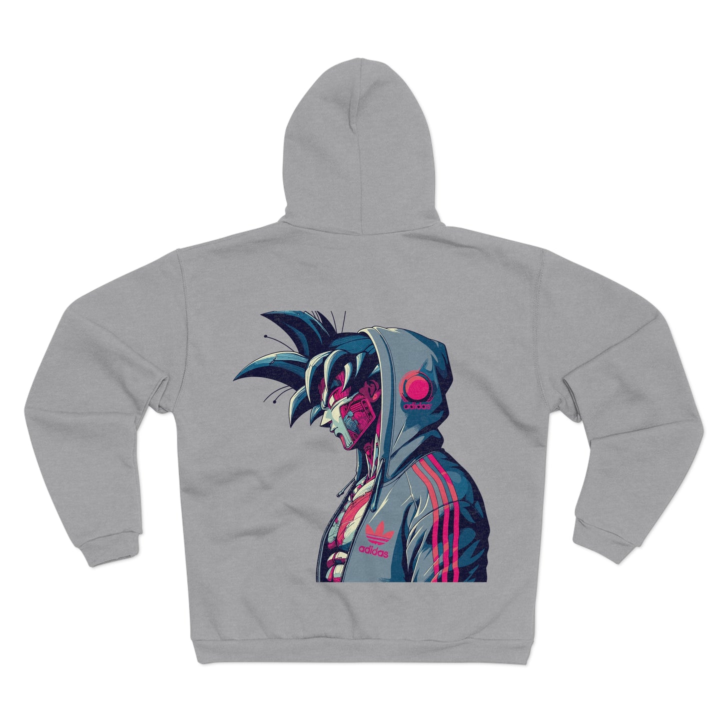 The Power In Goku Unisex Hooded Zip Sweatshirt