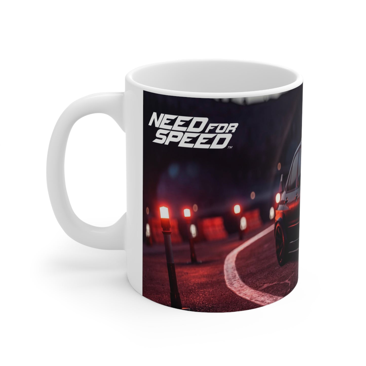 Need for Speed Ceramic Coffee Mug - 11oz & 15oz - Perfect for Car Enthusiasts