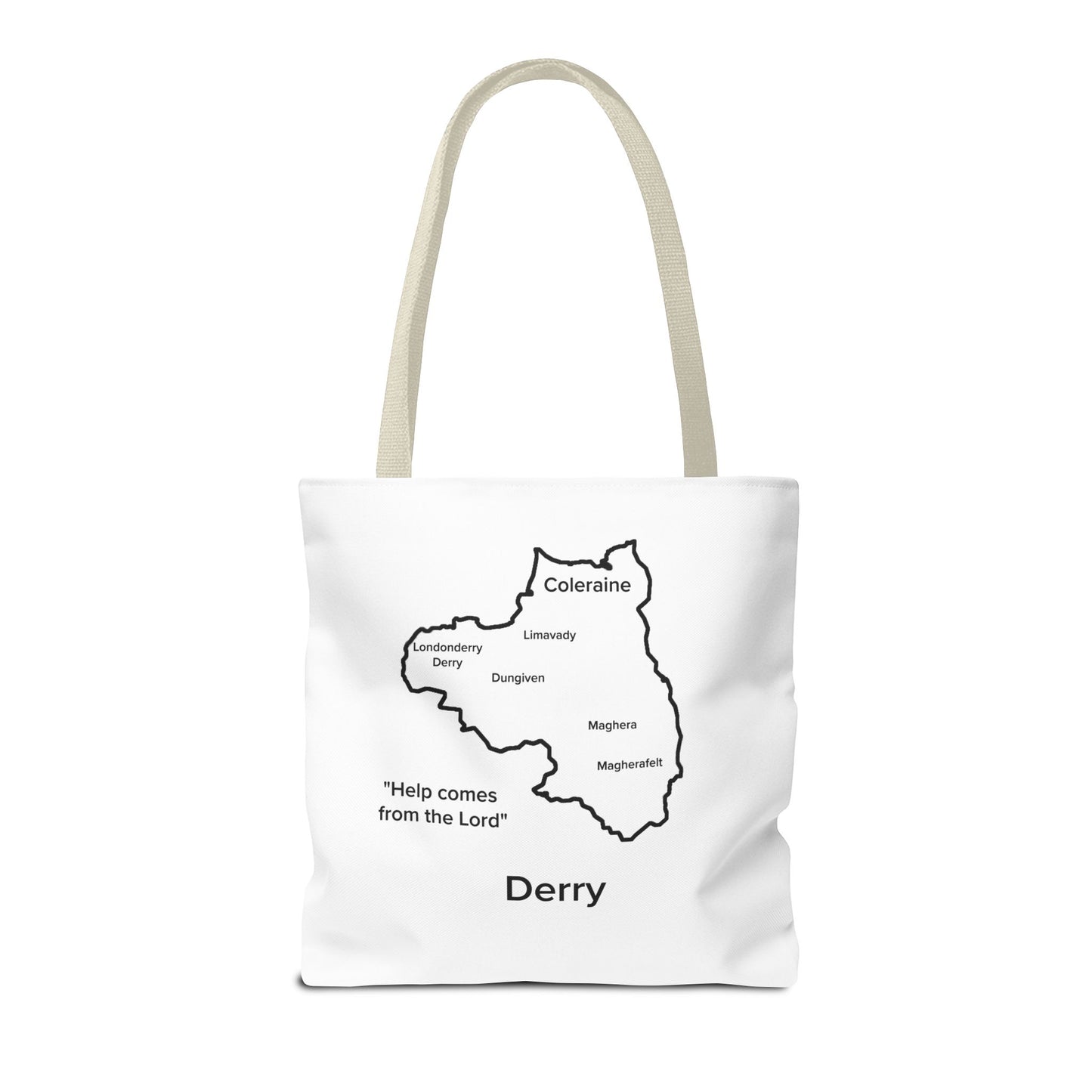 Derry Tote Bag White Edition