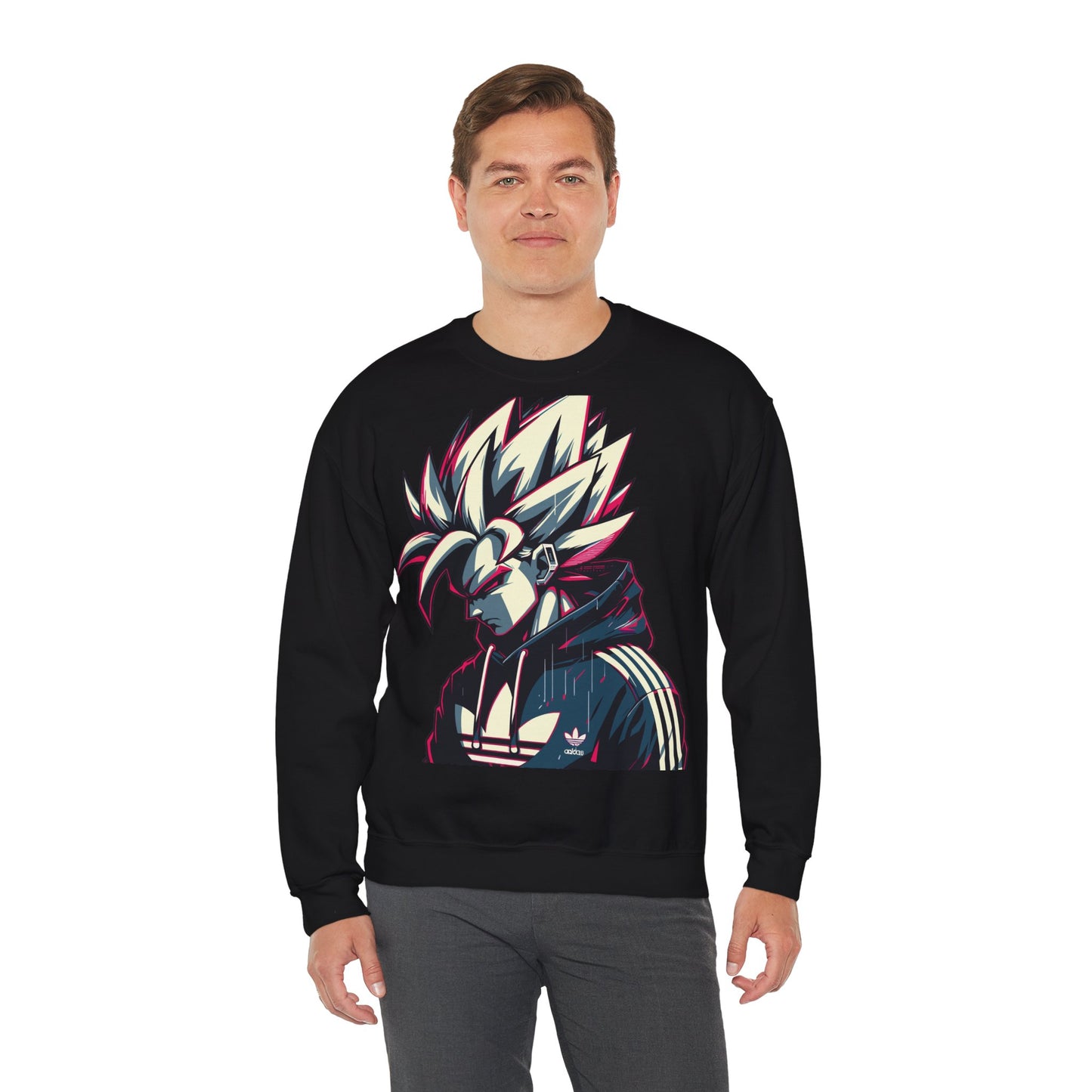 Retro Anime Crewneck Sweatshirt - Unisex Heavy Blend™