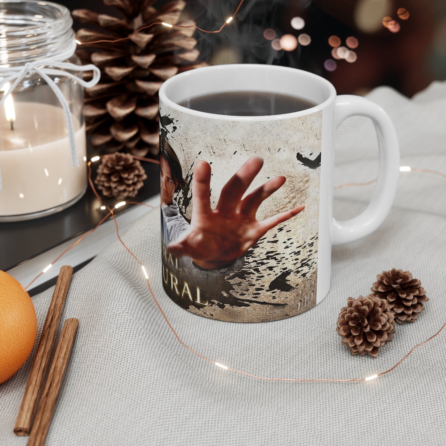 Supernatural Themed Ceramic Coffee Cup - 11oz & 15oz, Perfect Gift for Fans