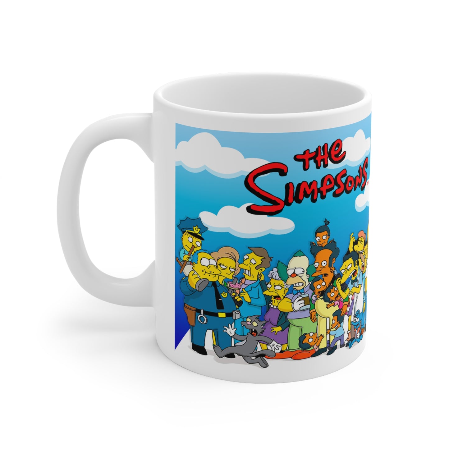 The Cartoon Ceramic Coffee Cup - Fun 11oz and 15oz Mugs for Fans