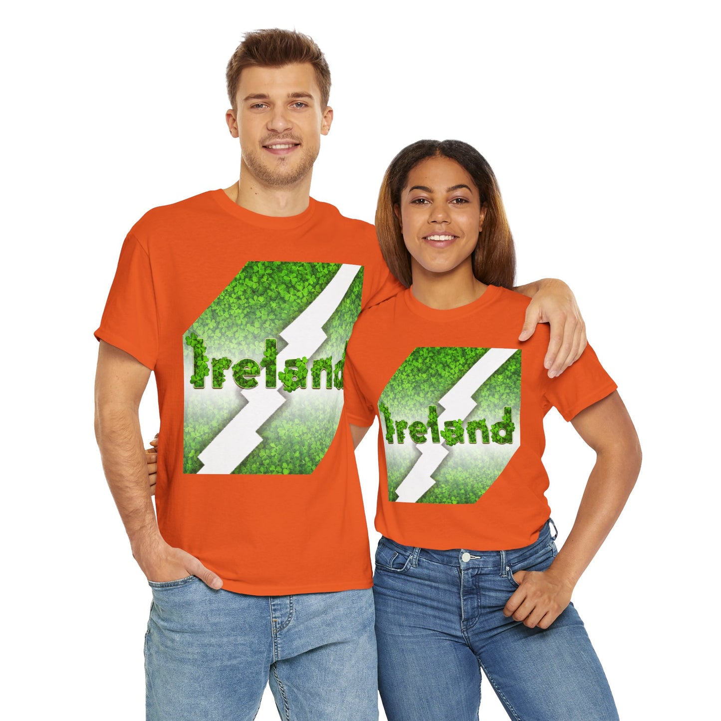 Eire Green Unisex Heavy Cotton Tee
