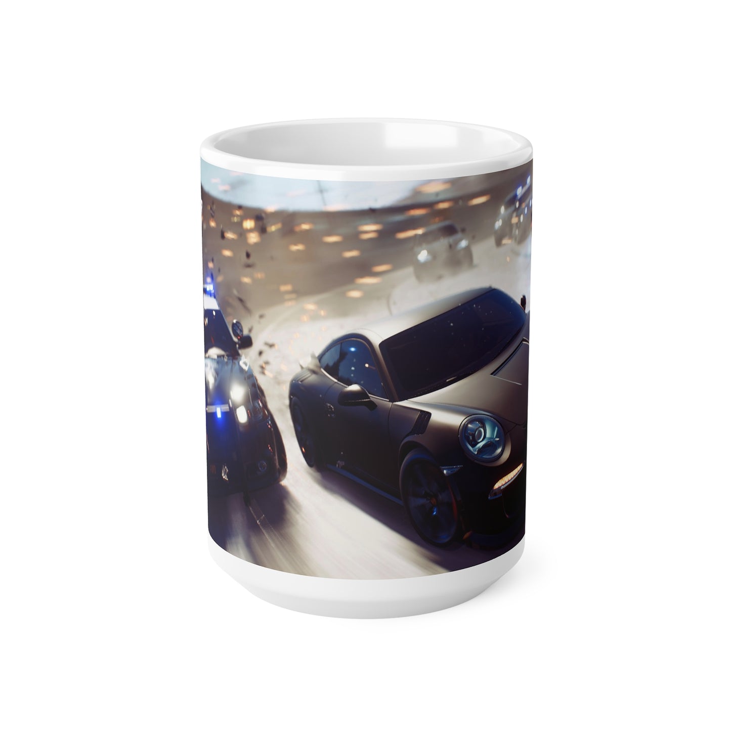 Need for Speed Ceramic Coffee Cup - 11oz & 15oz Racing Mug for Car Enthusiasts