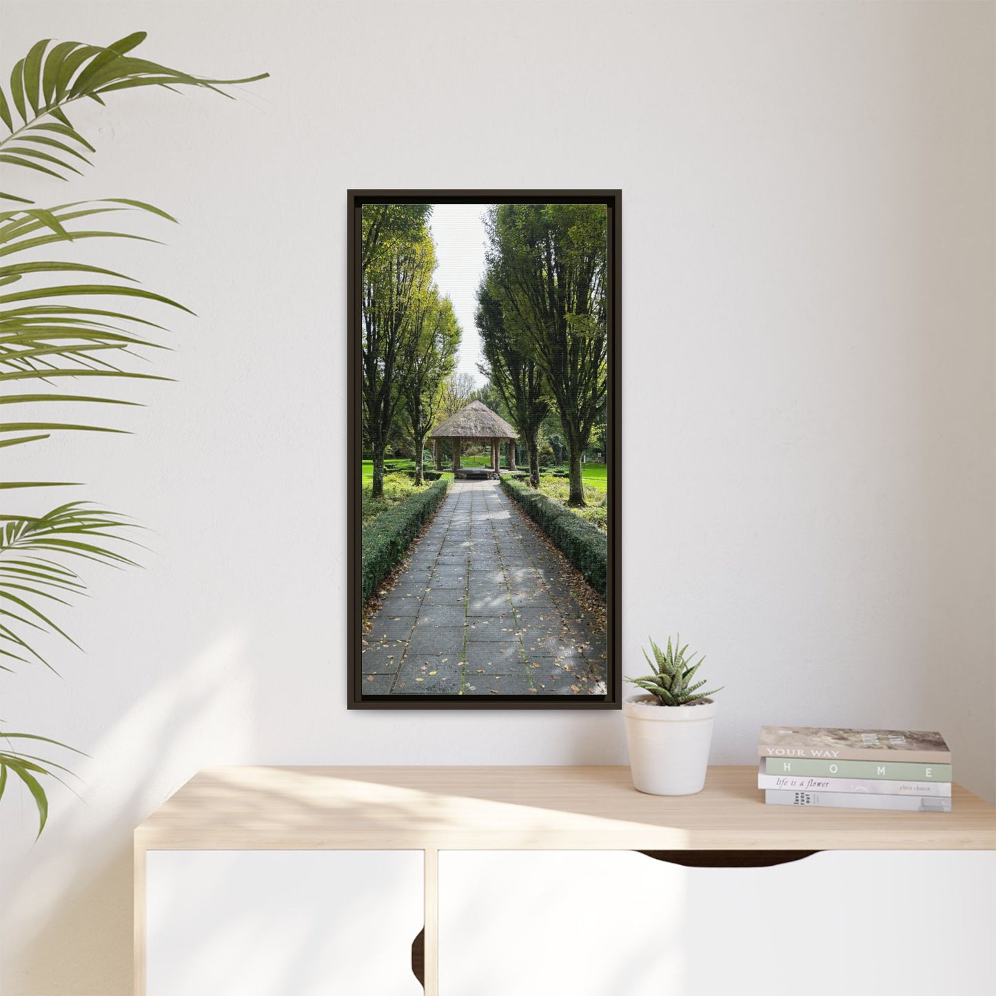 Adare Matte Canvas, Framed (Multi-color)