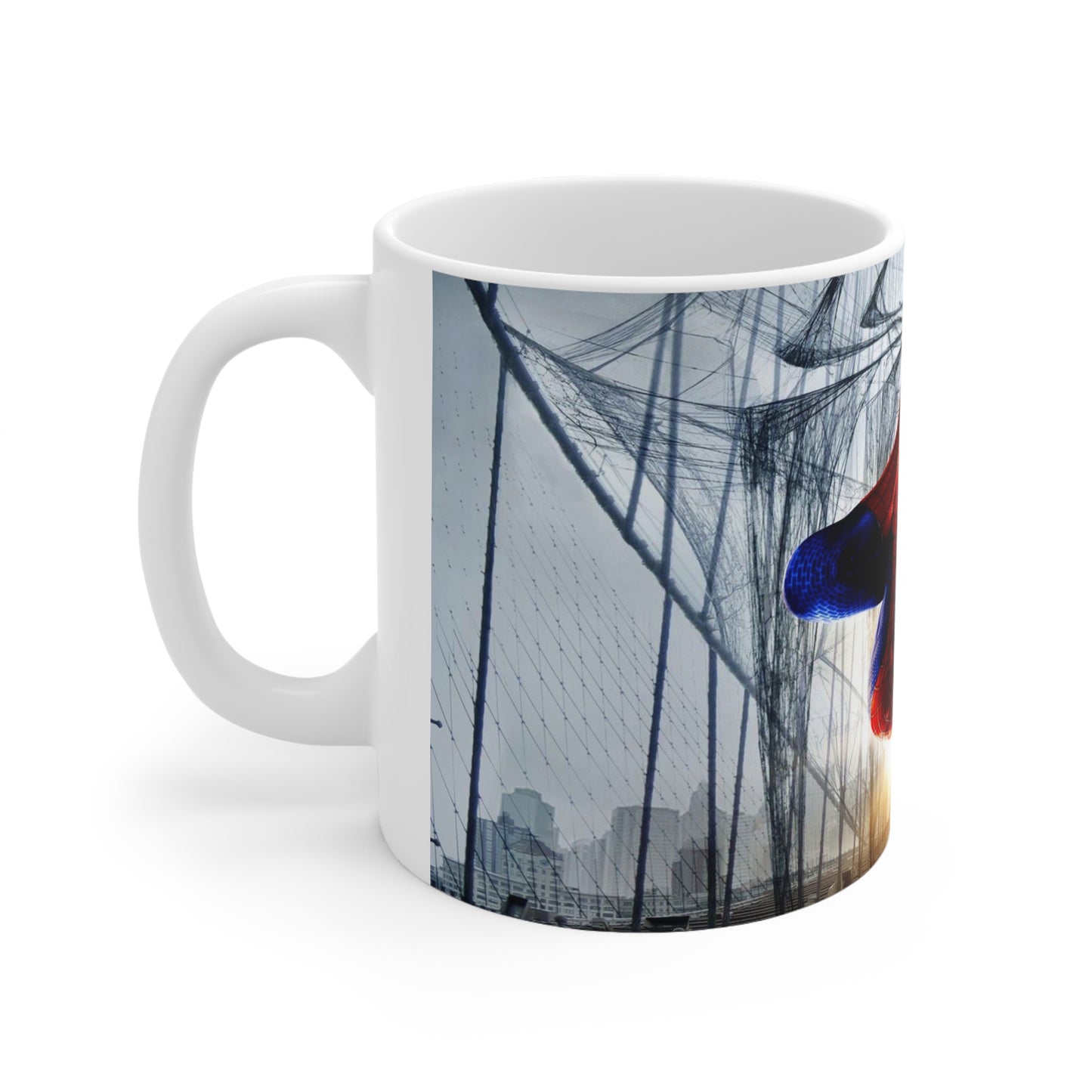 Spider-Man Themed Ceramic Coffee Mug - Perfect for Superhero Fans