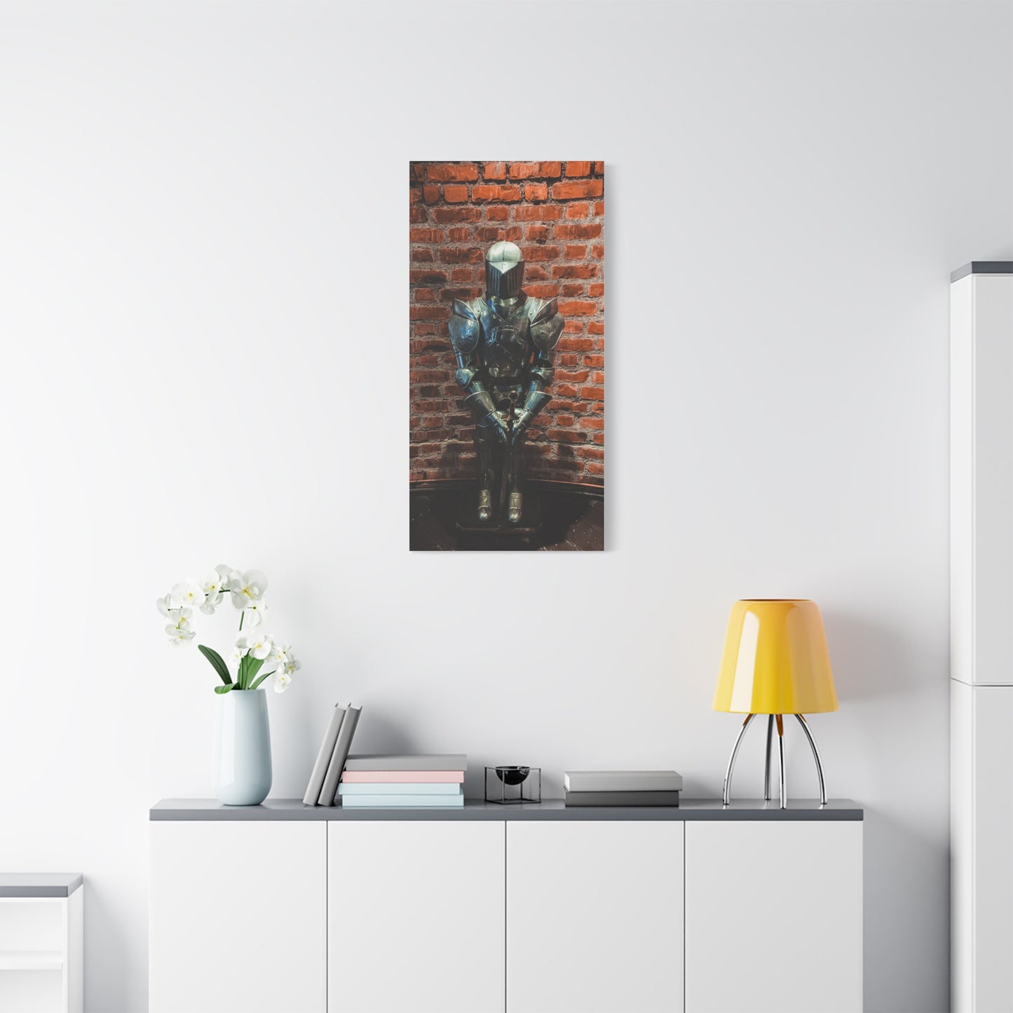 Steel Armour Medieval Age Lithuania Matte Canvas, Stretched, 1.25"