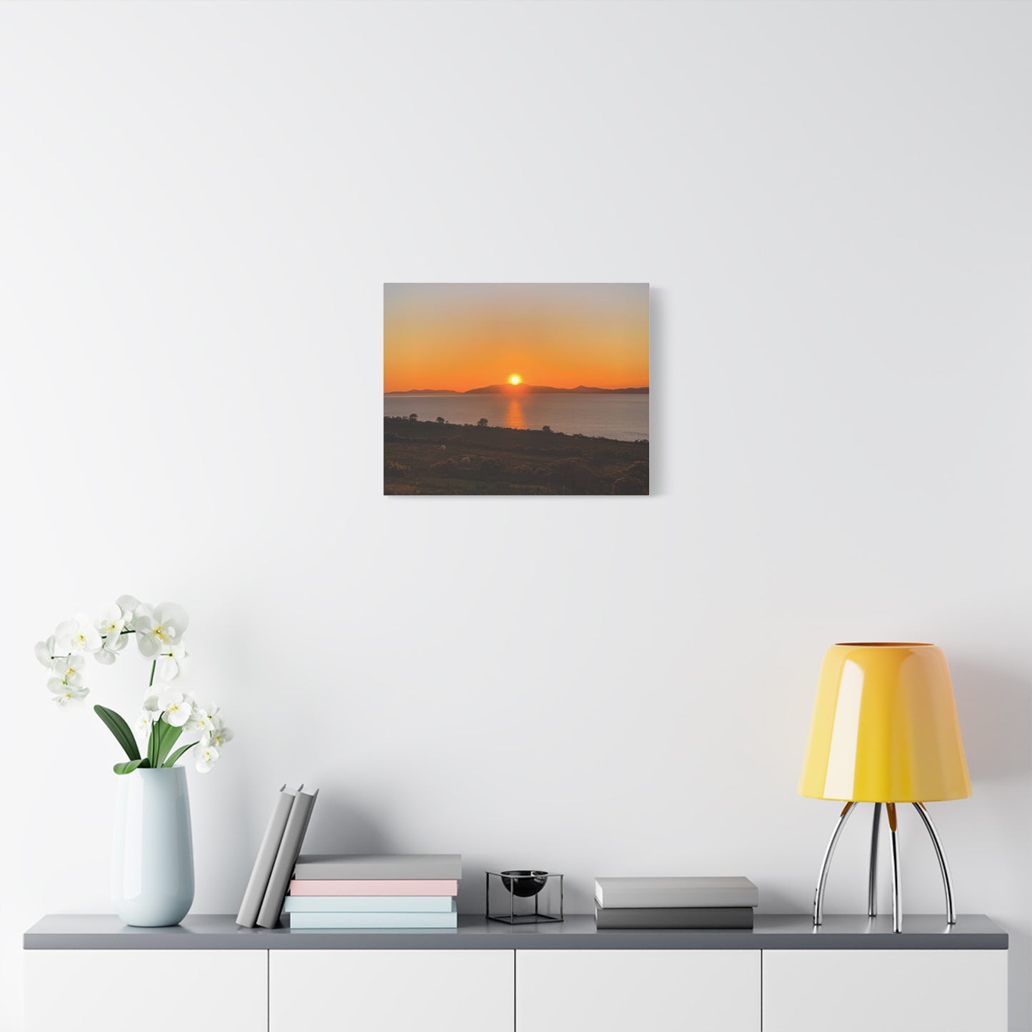 Sunset Ring of Kerry Matte Canvas, Stretched, 1.25"