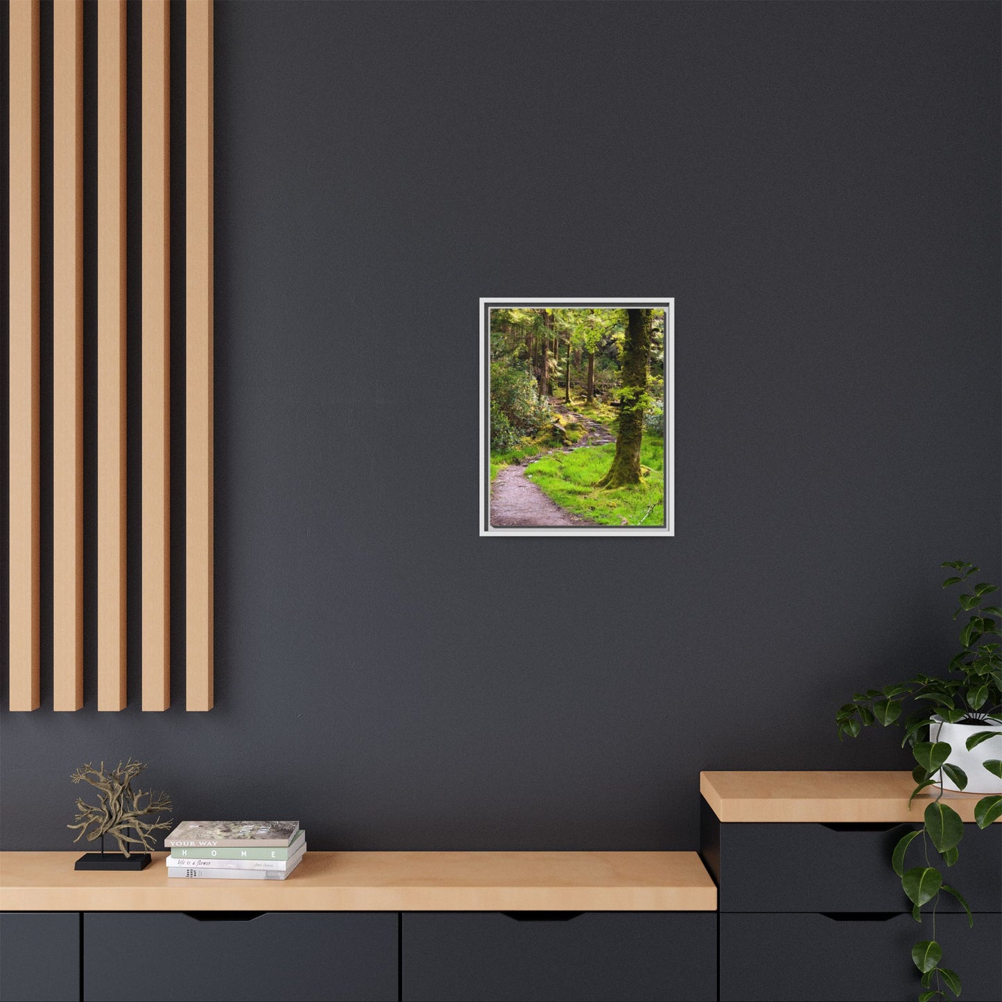 Torc Trail Matte Canvas, Framed (Multi-color)