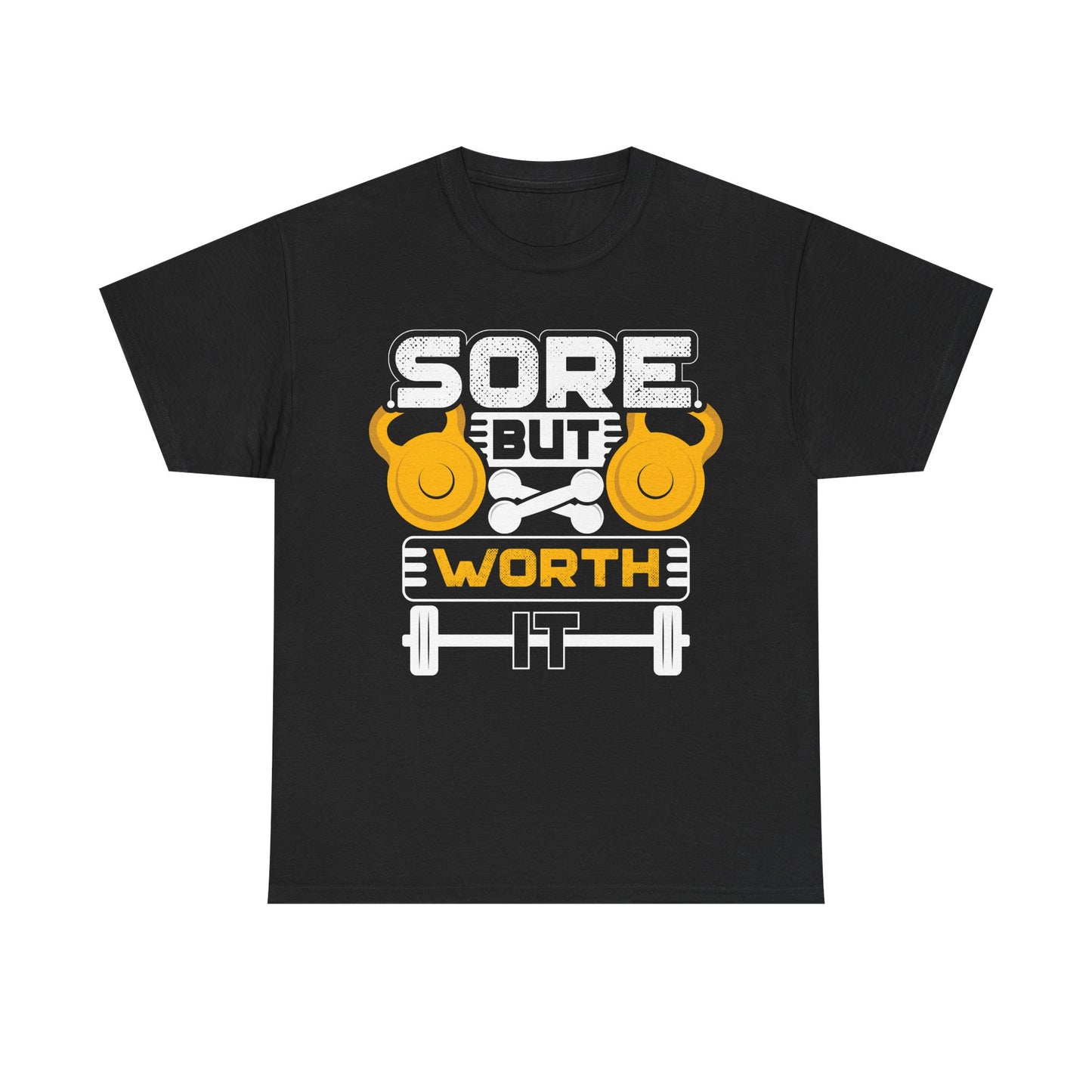 Sore But Worth It Workout Tee | Unisex Heavy Cotton Gym Shirt