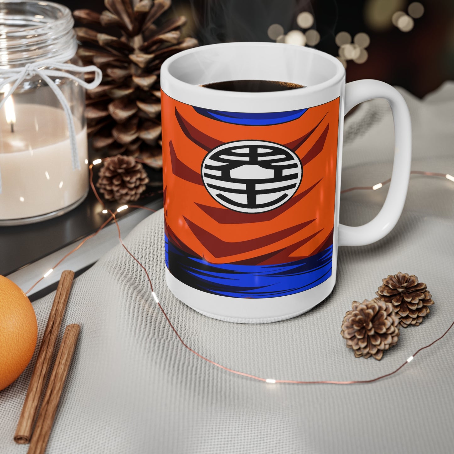 Anime-Inspired Ceramic Coffee Mug | 11oz & 15oz | Perfect Gift for Fans