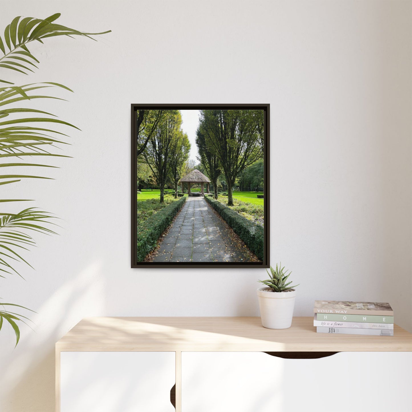 Adare Matte Canvas, Framed (Multi-color)