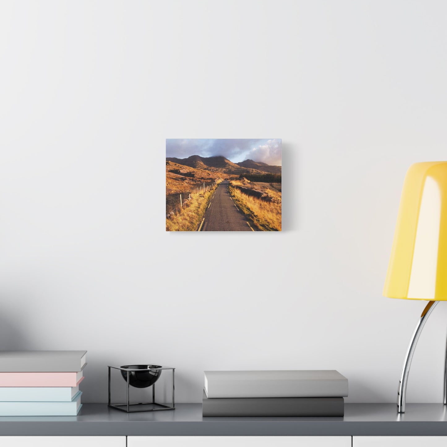 Sunset Road Matte Canvas, Stretched, 1.25"