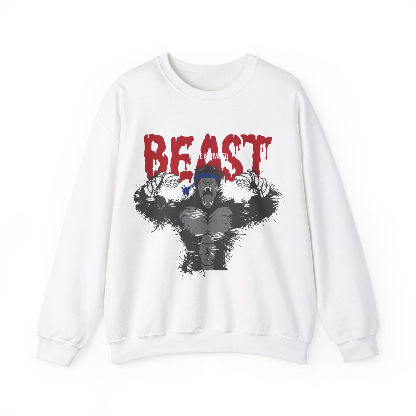Beast Mode Activated Unisex Heavy Blend™ Crewneck Sweatshirt - Perfect for Crossfit Enthusiasts