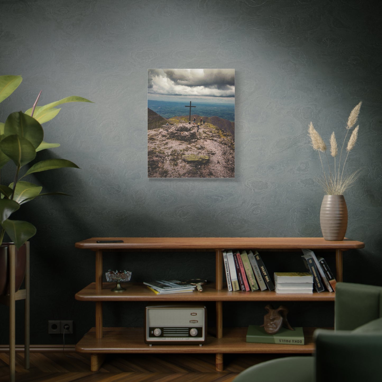 Carrauntoohil Summit Matte Canvas, Stretched, 1.25"