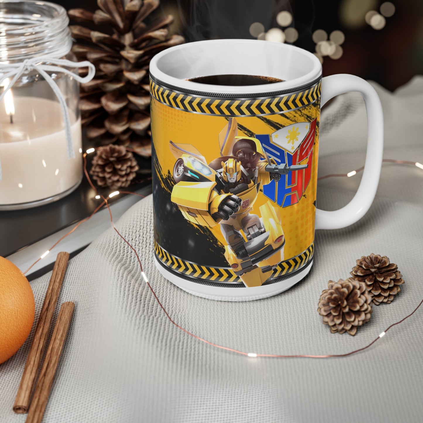 Transformers Themed Ceramic Coffee Cups - 11oz & 15oz