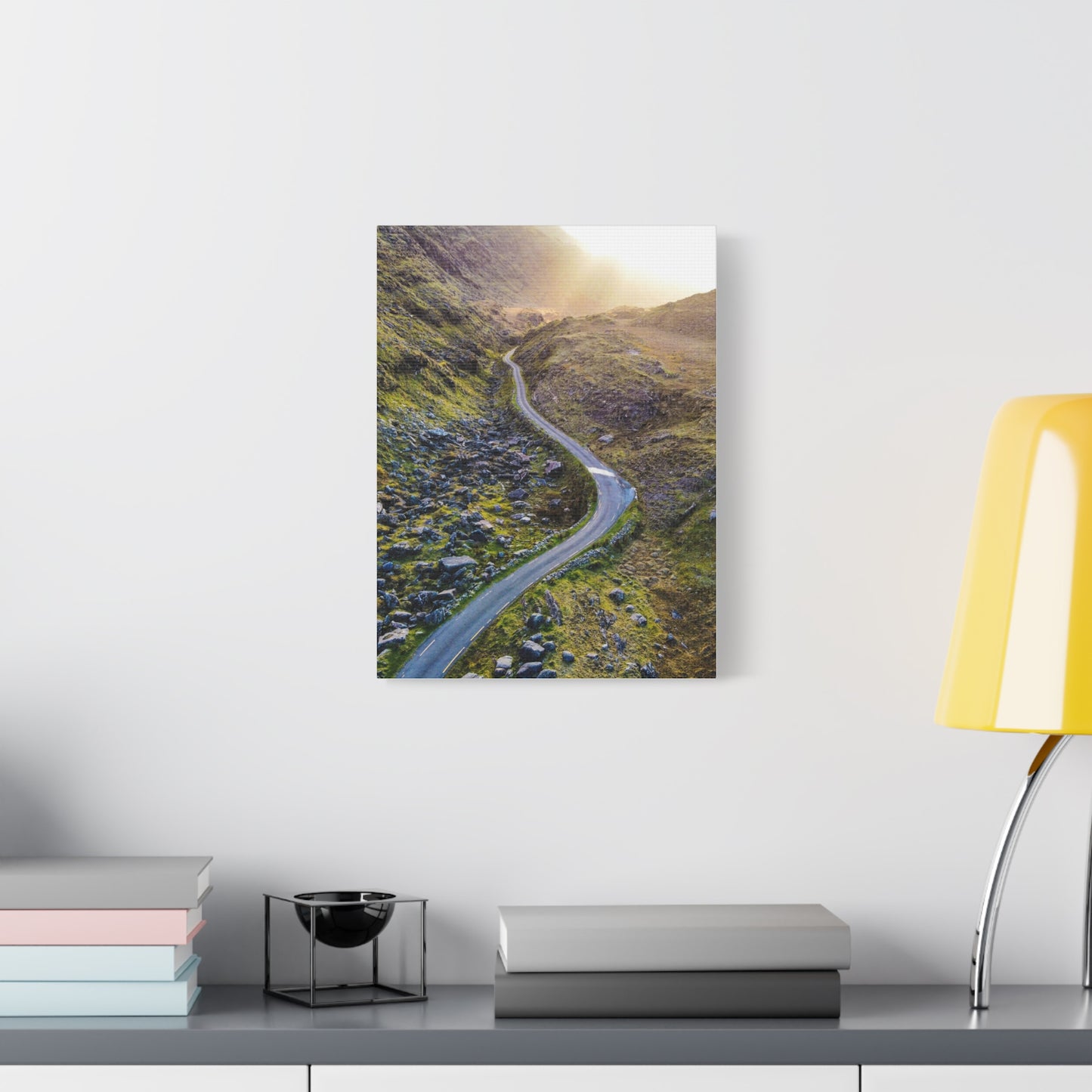 Valley Road Matte Canvas, Stretched, 1.25"
