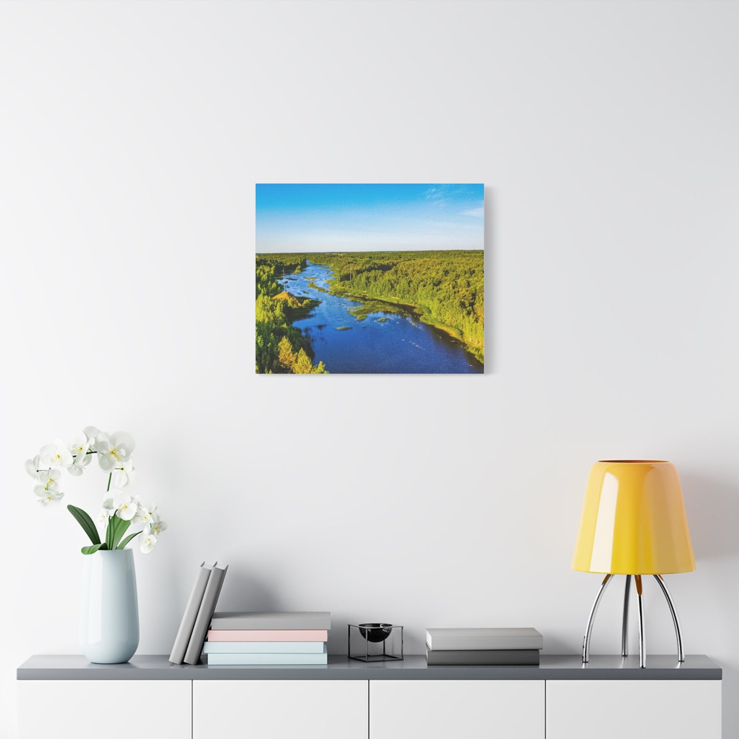 Zagare Lake Matte Canvas, Stretched, 1.25"