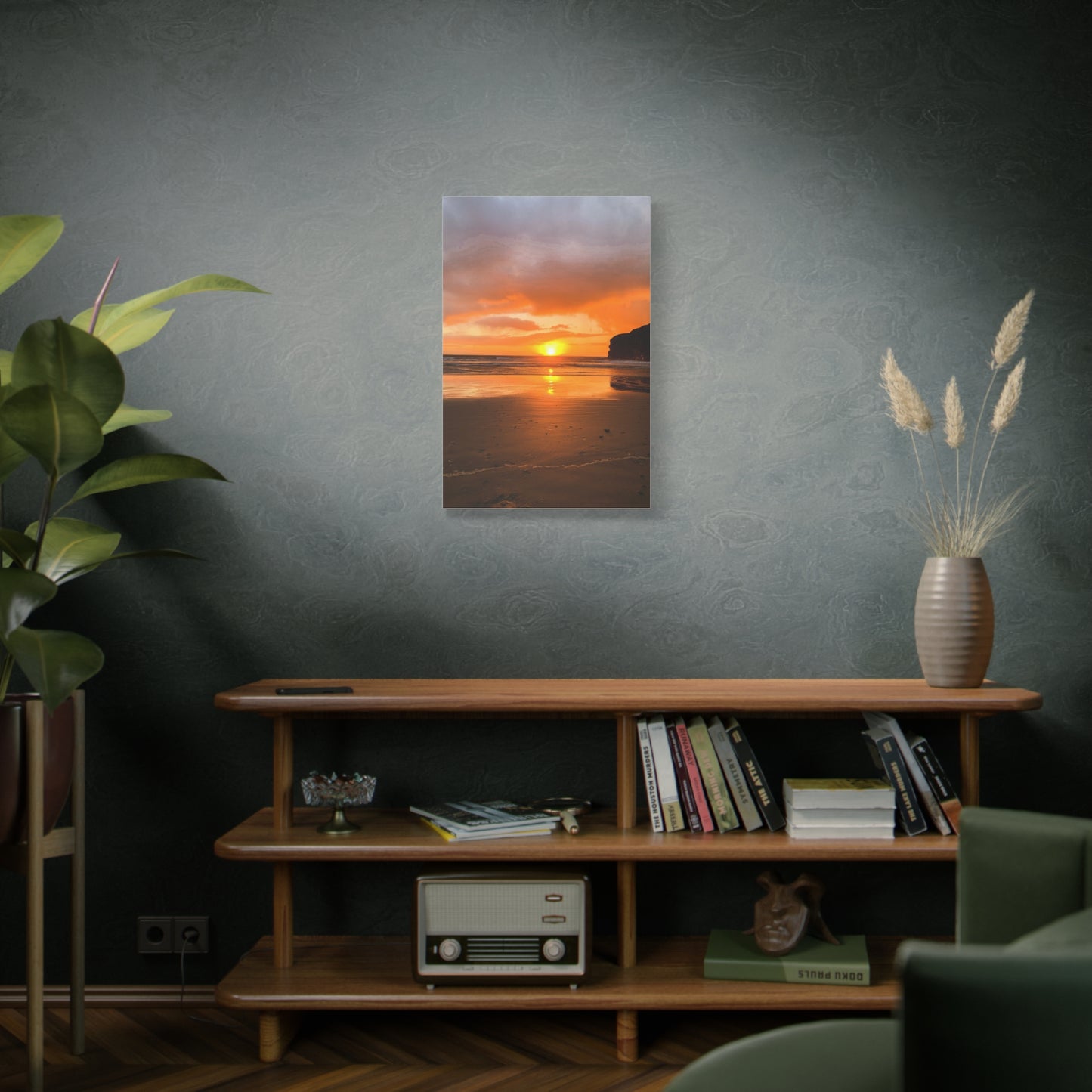 Sunset in Ballybunion Matte Canvas, Stretched, 1.25"