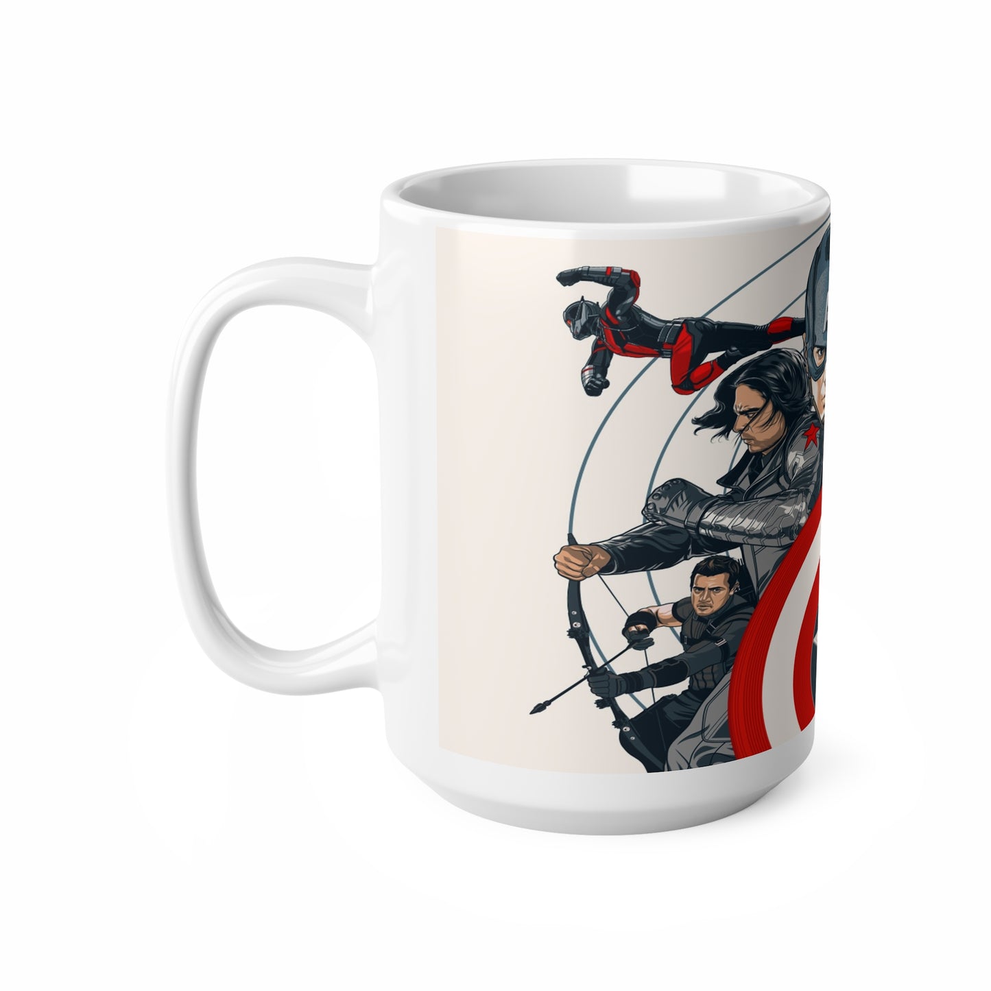Heroic Avengers Ceramic Coffee Mug – 11oz & 15oz