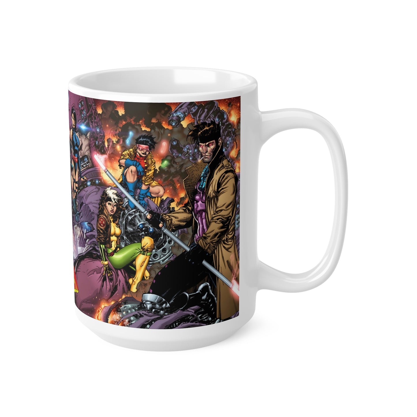X-Men Comic Hero Ceramic Coffee Cups - 11oz & 15oz Mugs for Superhero Fans