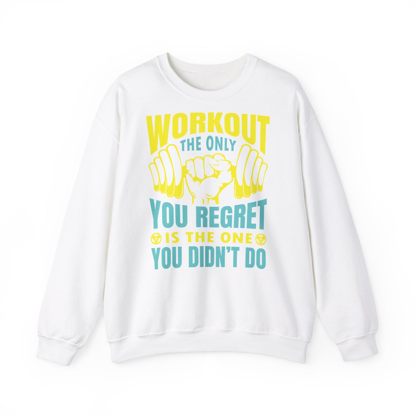 Workout Motivation Crewneck Sweatshirt - Unisex Heavy Blend