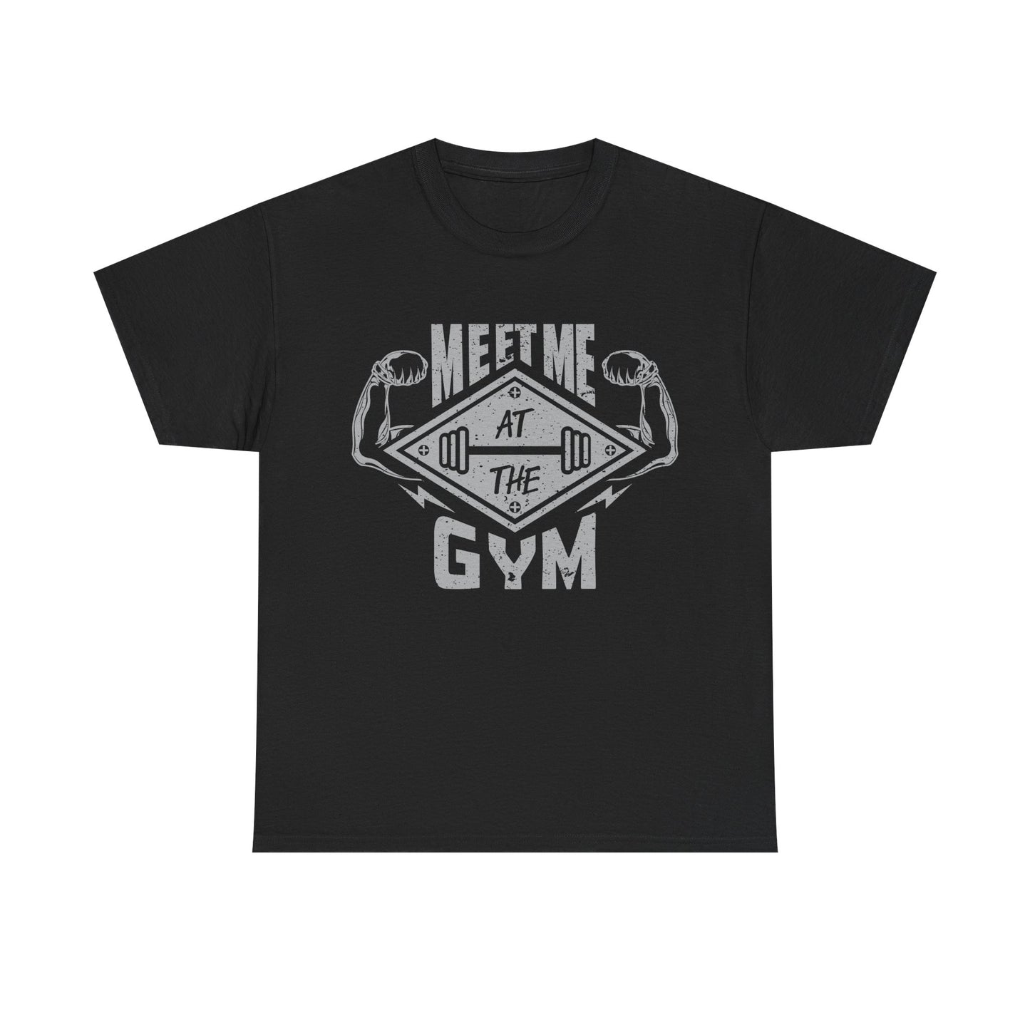 Meet Me at the Gym Unisex Heavy Cotton Tee - Fitness Motivational Shirt