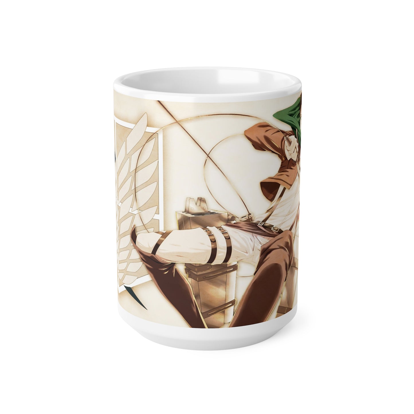 Anime-Inspired Ceramic Coffee Cup - 11oz & 15oz - Perfect for Fans of Adventure