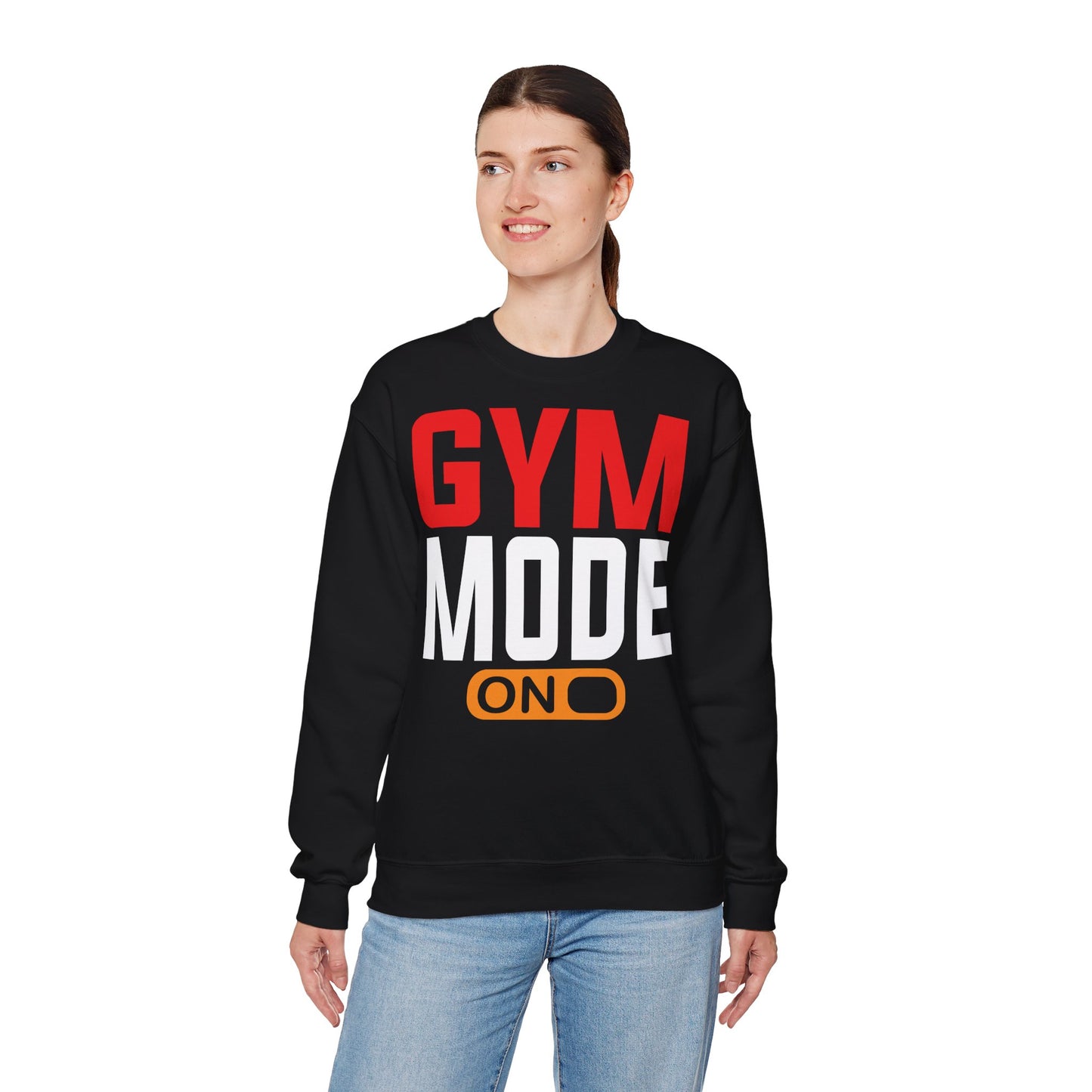 Gym Mode Unisex Heavy Blend™ Crewneck Sweatshirt