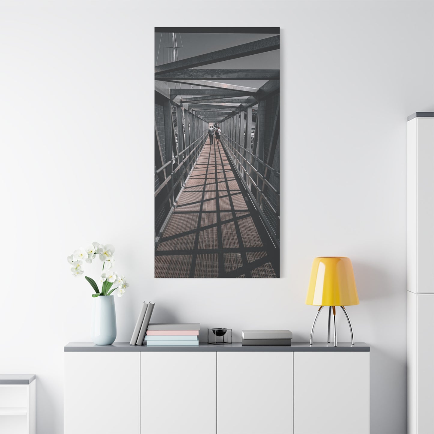 Dingle Pier Matte Canvas, Stretched, 1.25"