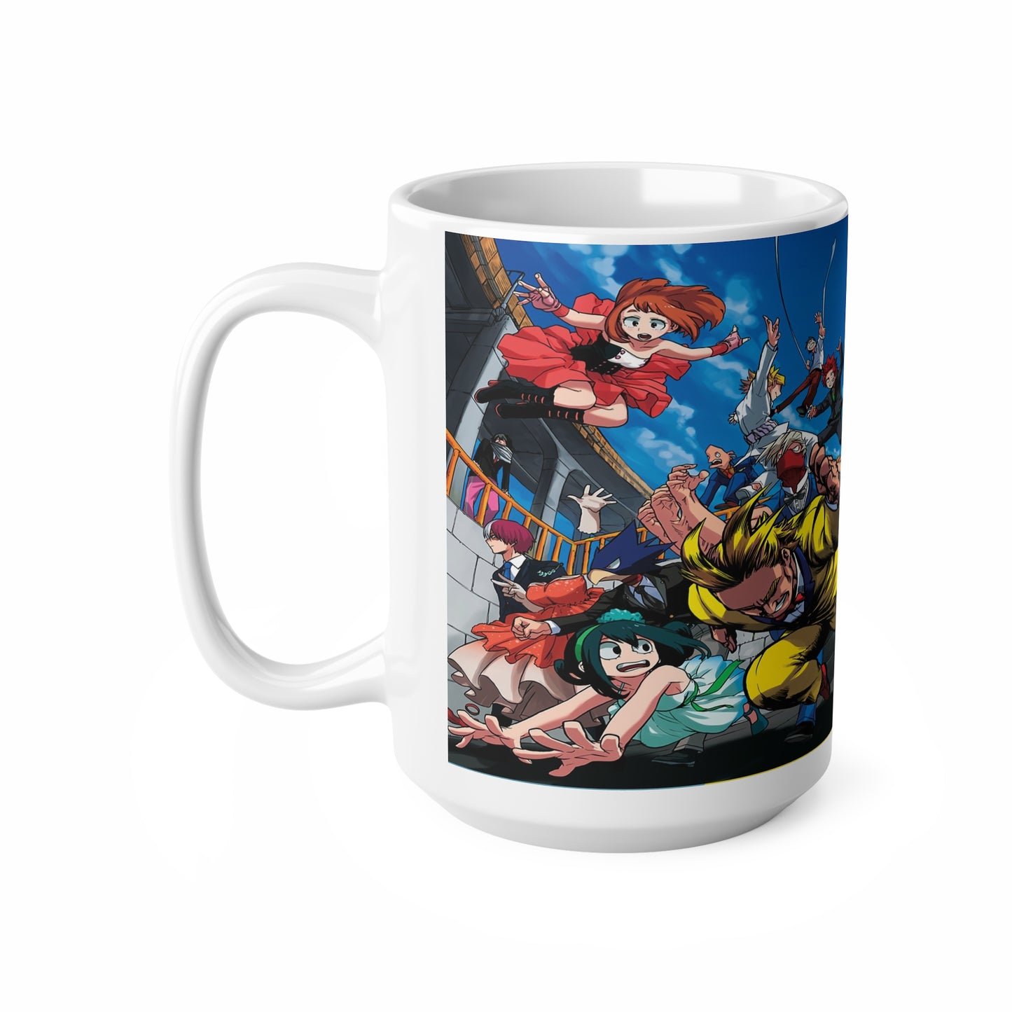 My Hero Academia Ceramic Coffee Cup - 11oz & 15oz Mug for Anime Fans