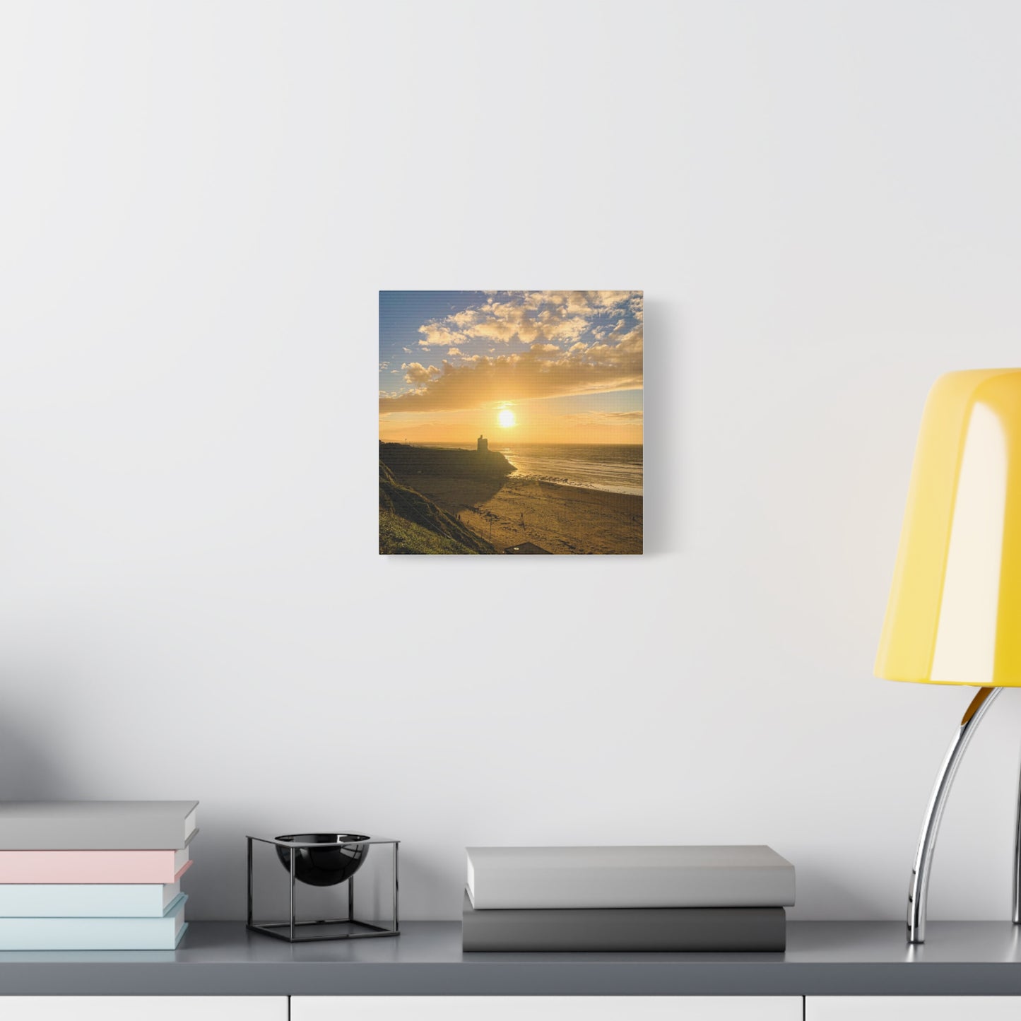 Ballybunion Sunset Castle Matte Canvas, Stretched, 1.25"