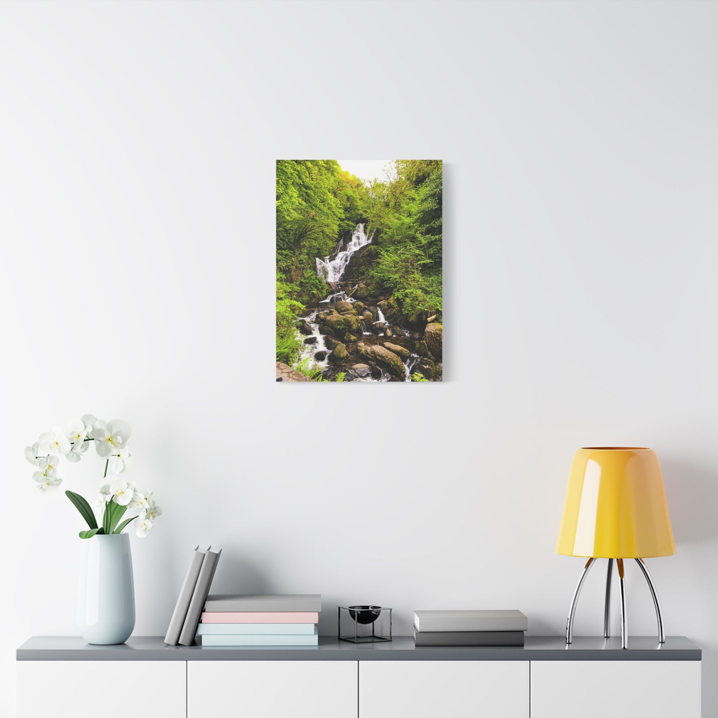 Torc waterfall Matte Canvas, Stretched, 1.25"