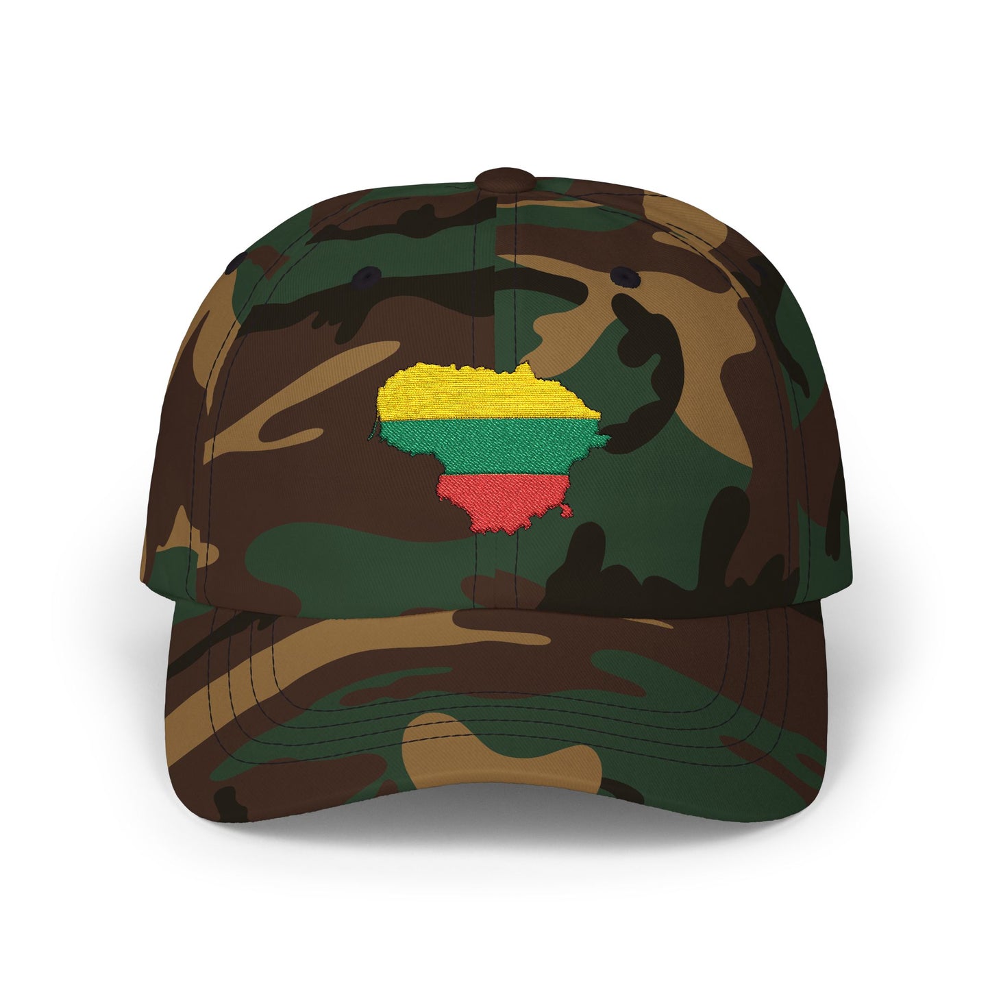 Lithuania Map Classic Dad Cap - Stylish Casual Hat for Everyday Wear